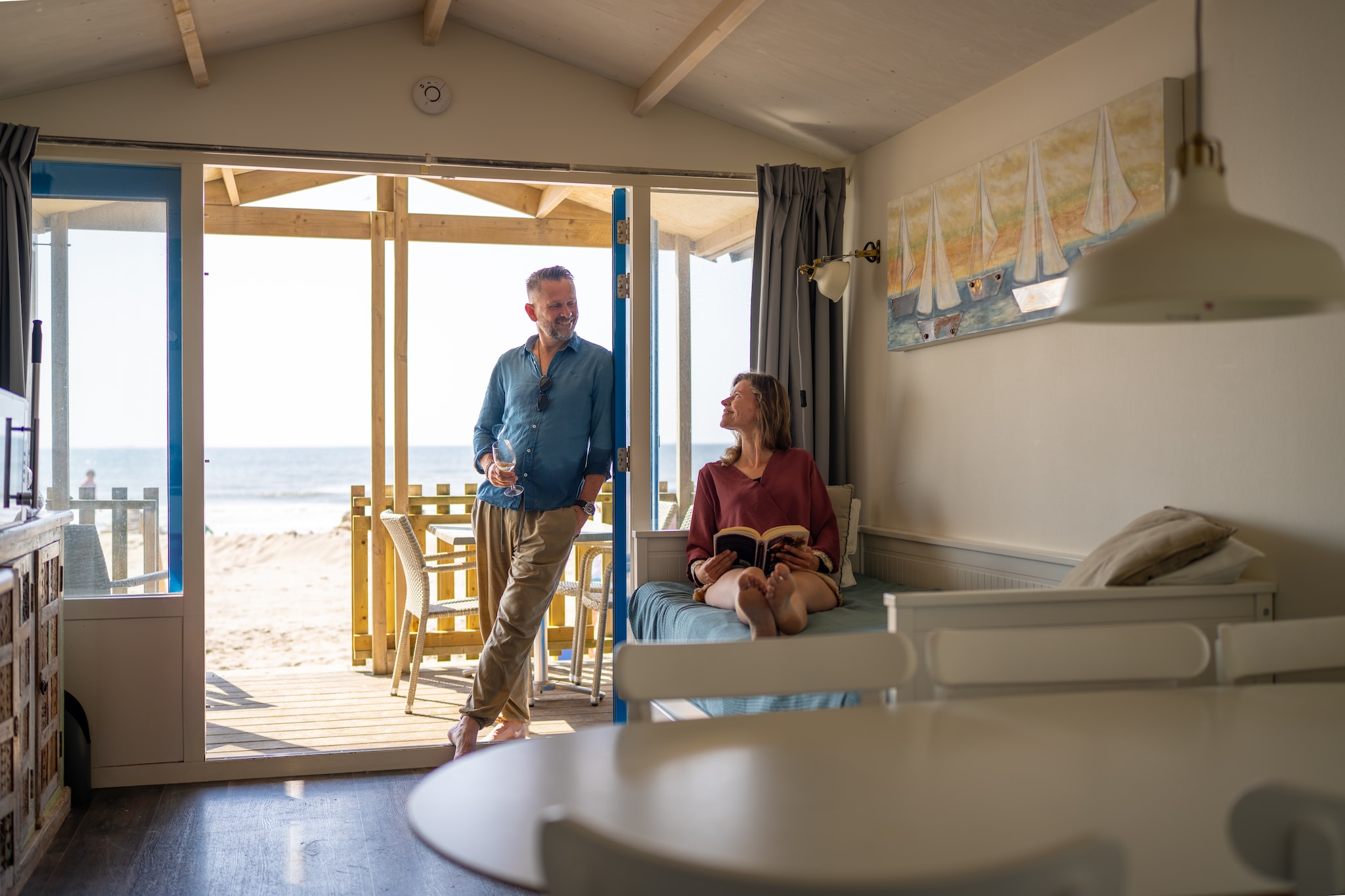 Resort Beach Houses Wijk aan Zee 4-Wohnzimmer
