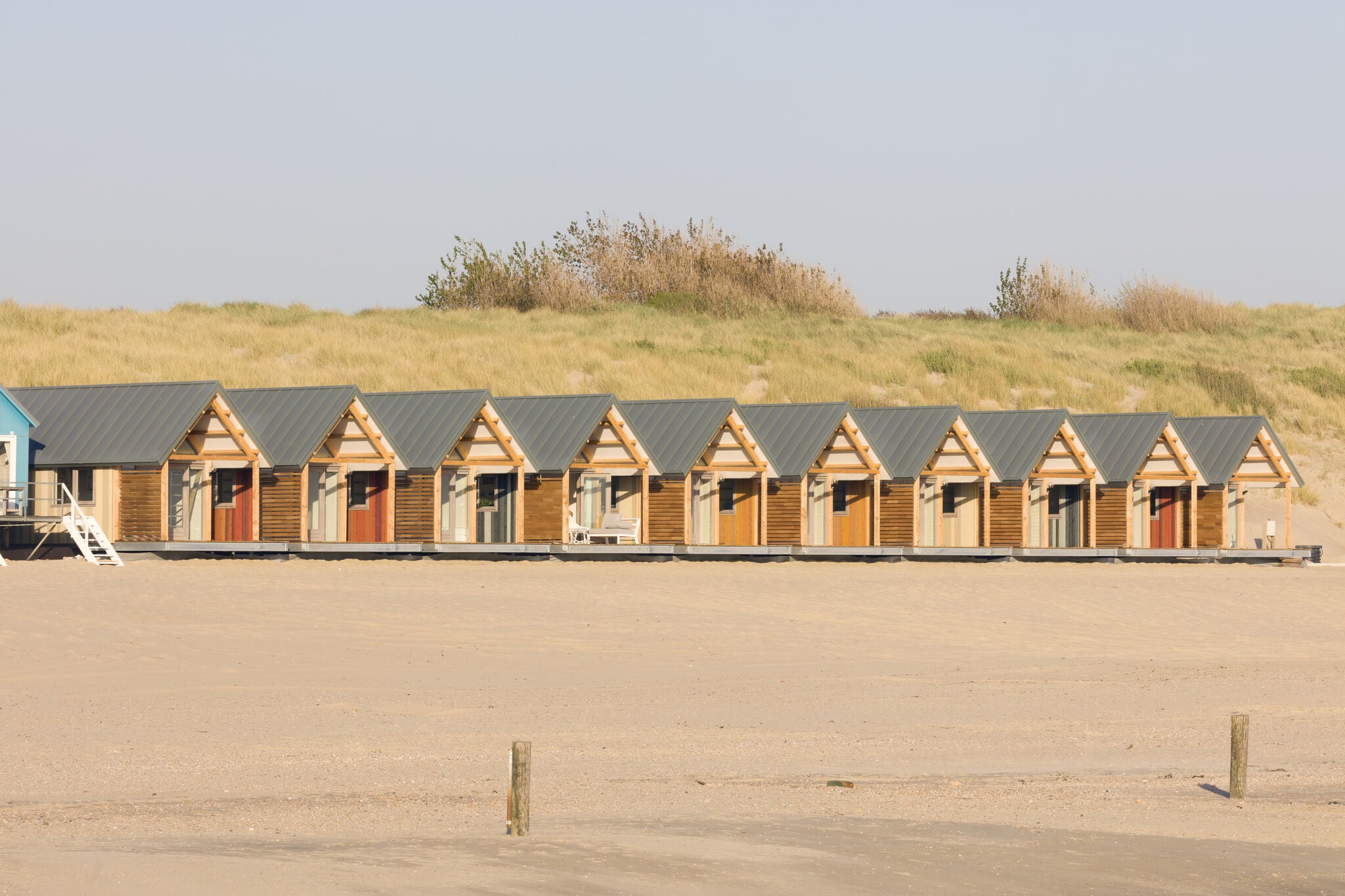 Schitterend gelegen vakantiehuis op het schone strand van Vlissingen