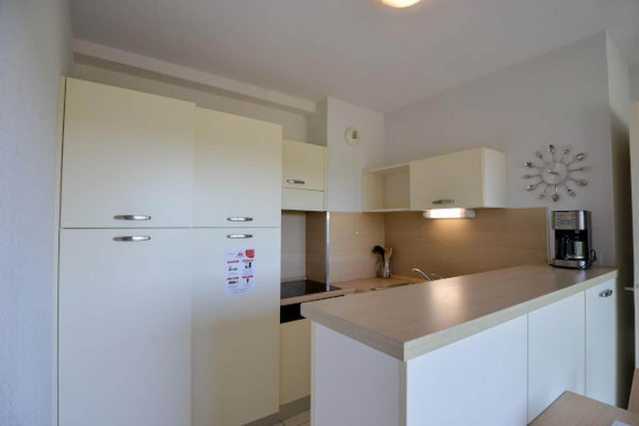 Résidence du Château de Jouarres - Azille // Apt 3 P 6 pers - Keuken