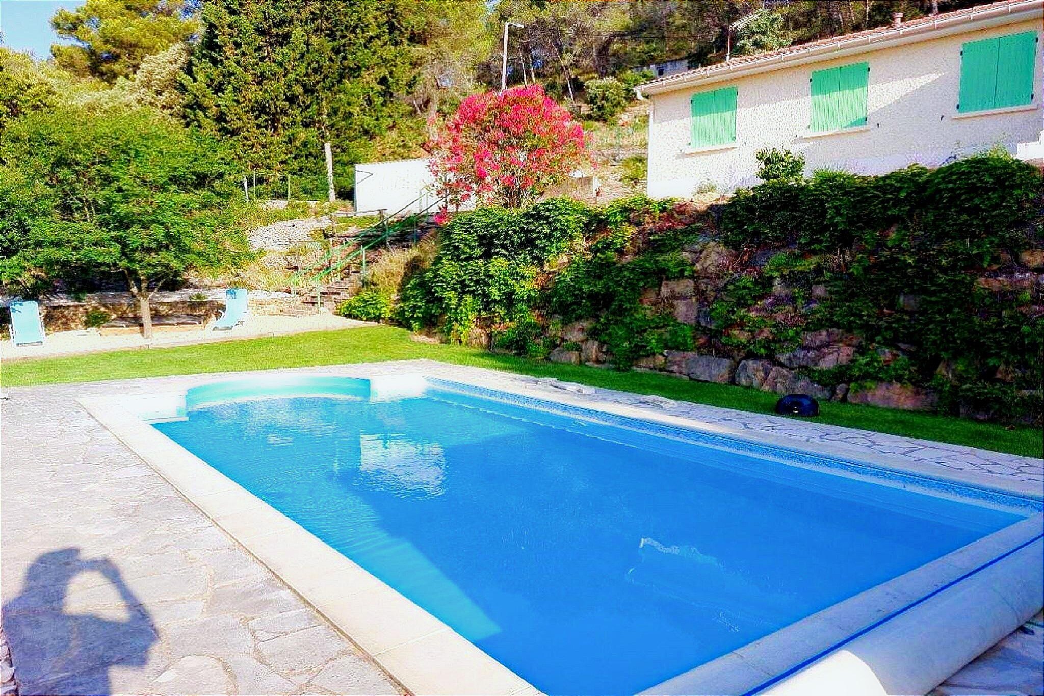 Set on a sunny 3000 mÂ² plot in Saint-Nazaire, this beautiful villa is ideal for families and friends seeking a peaceful retreat. Surrounded by vineyards, hills, and forests, the property features a private swimming pool, reversible air conditioning, and a barbecue for cozy summer evenings. Children can enjoy the pÃ©tanque court, sandbox, and large lawn while adults relax with a book or a glass of wine on the terrace.

The region offers scenic trails through Provence Gardoise, near the CÃ¨ze valley, ArdÃ¨che, and RhÃ´ne. Explore charming villages, visit La Roque sur CÃ¨zeâ€™s waterfalls, stroll through Goudargueâ€™s canals, or shop at UzÃ¨sâ€™ Provencal market. Cultural gems like the fortress of Mornas and the Pont du Gard are within easy reach, making day trips both accessible and rewarding.

Inside, the villa boasts a spacious living room with a fireplace, a well-equipped kitchen, and comfortable bedrooms. Whether you're preparing meals with fresh local ingredients or enjoying quiet evenings by the fire, this villa offers a perfect blend of nature, comfort, and privacy.

Spectacular panoramic drone video available on request, flying over the property and surrounding areas, woods and vineyards.
