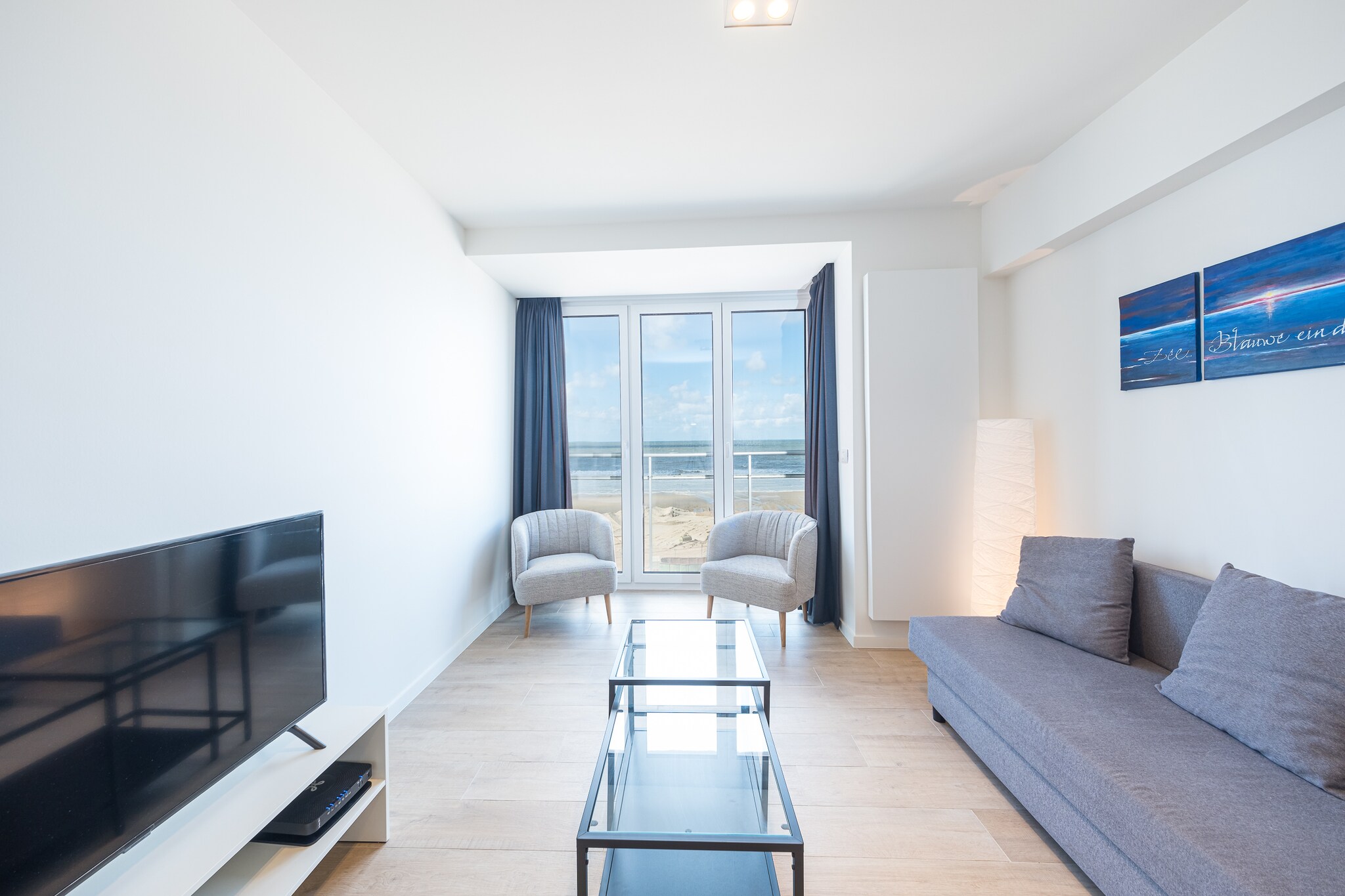 Modern apartment on the seafront