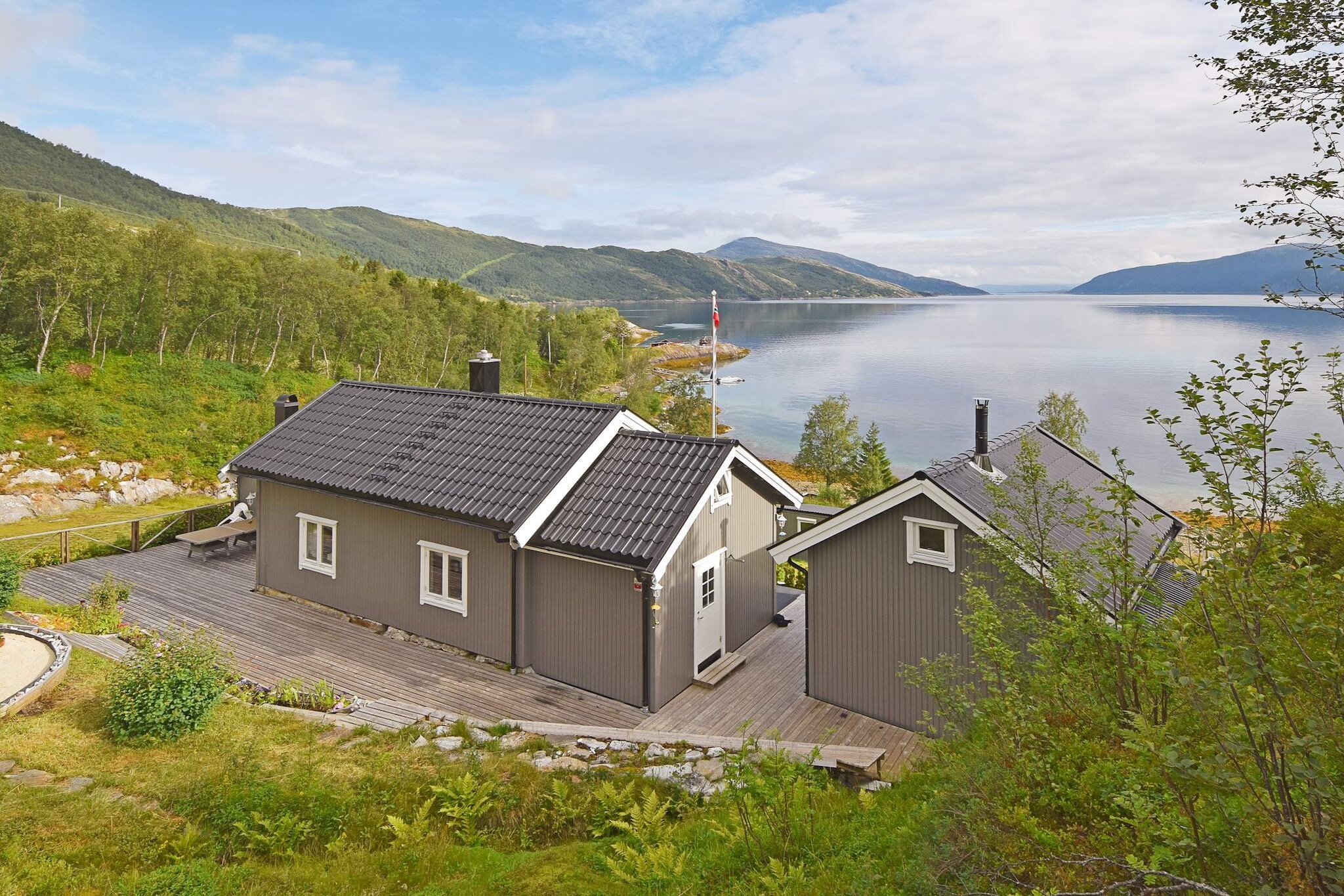 6 Personen Ferienhaus in Sandhornøy-By Traum - Im Freien