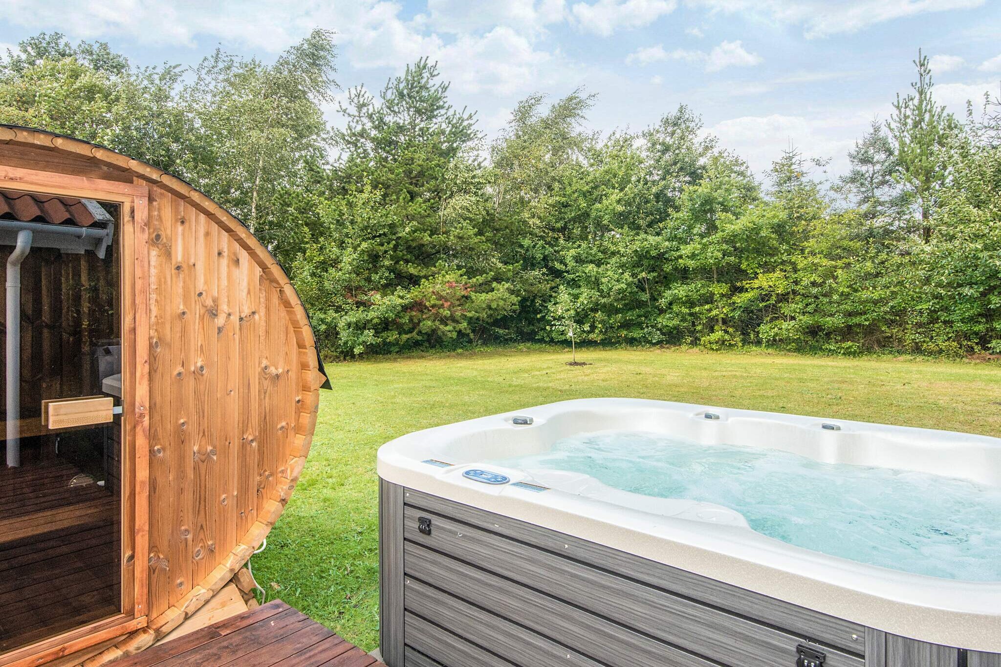 Ferienhaus mit Spa & Sauna - Wellnessbereich