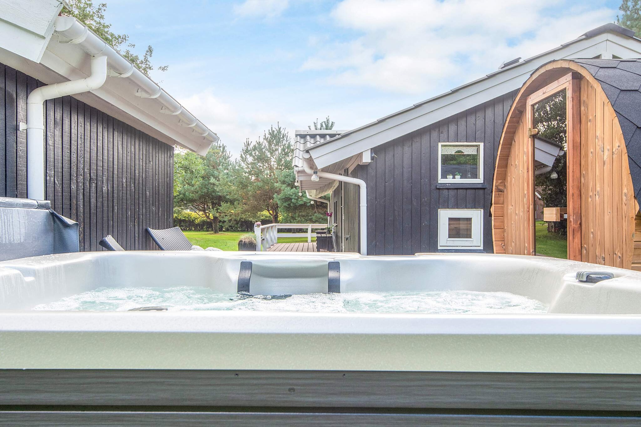 Ferienhaus mit Spa & Sauna - Wellnessbereich