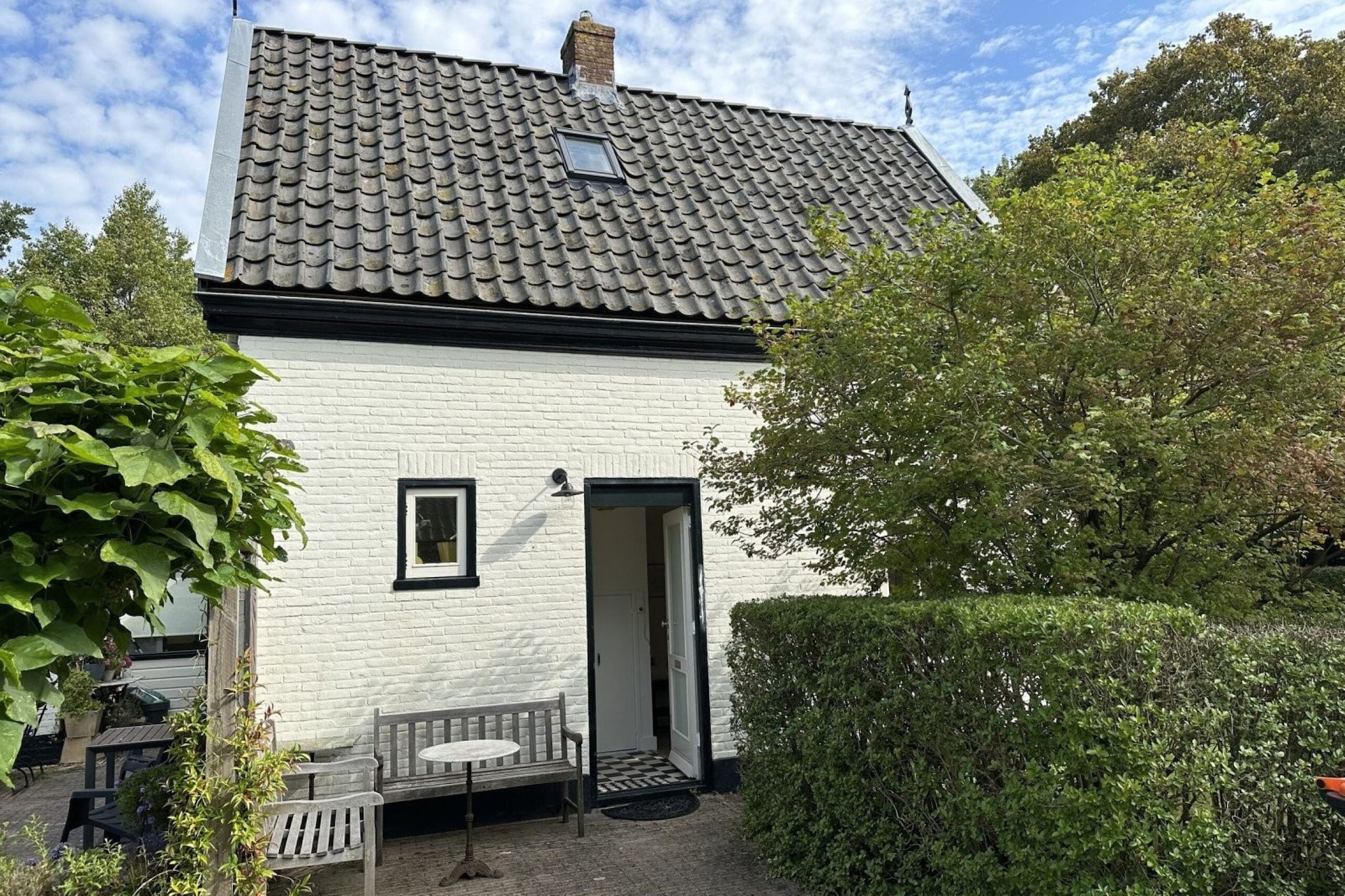 Vakantiehuis Fijn - Buitenkant zomer