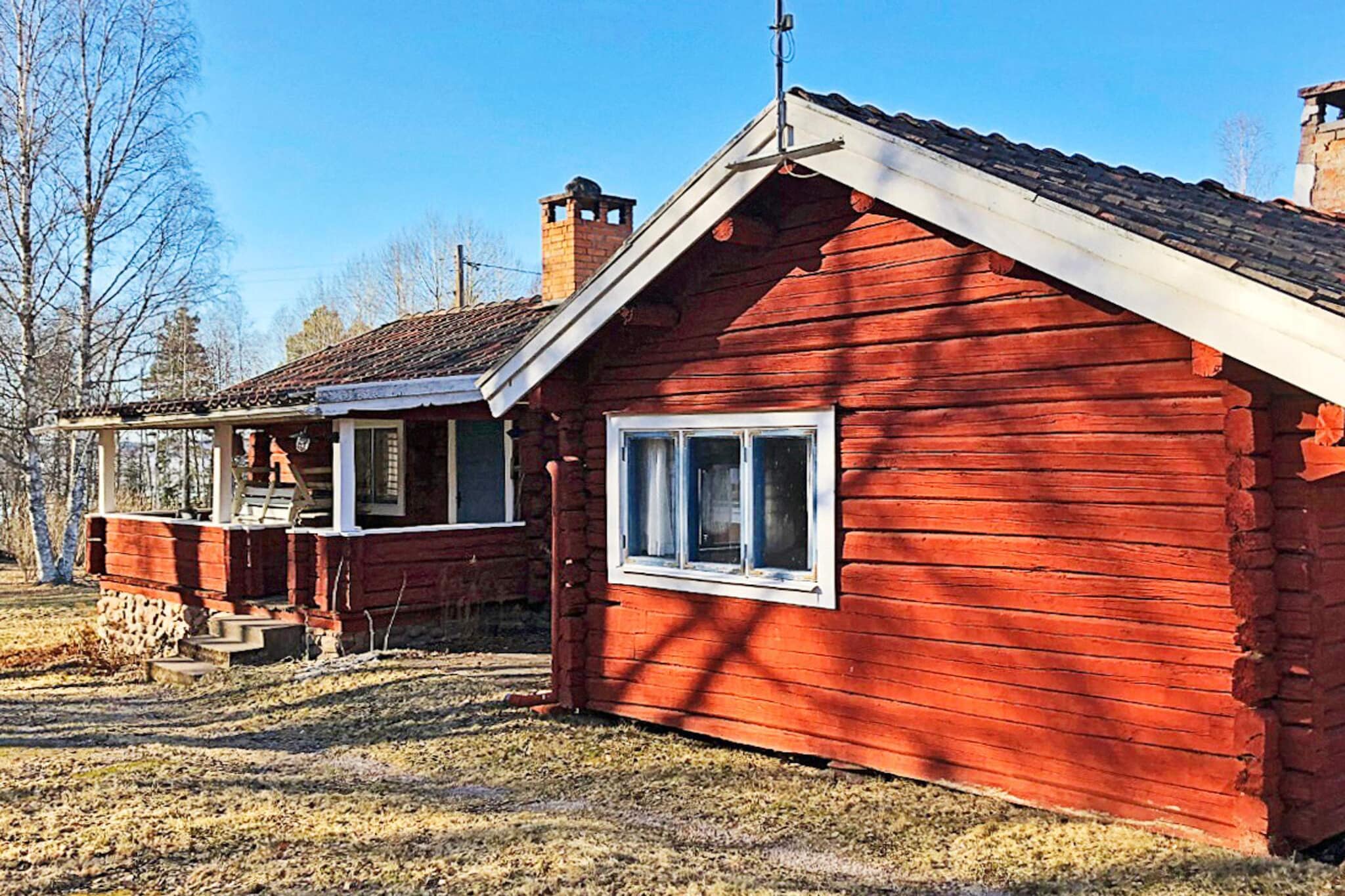 Licht huis in Rattvik, 6 gasten - Buitenlucht