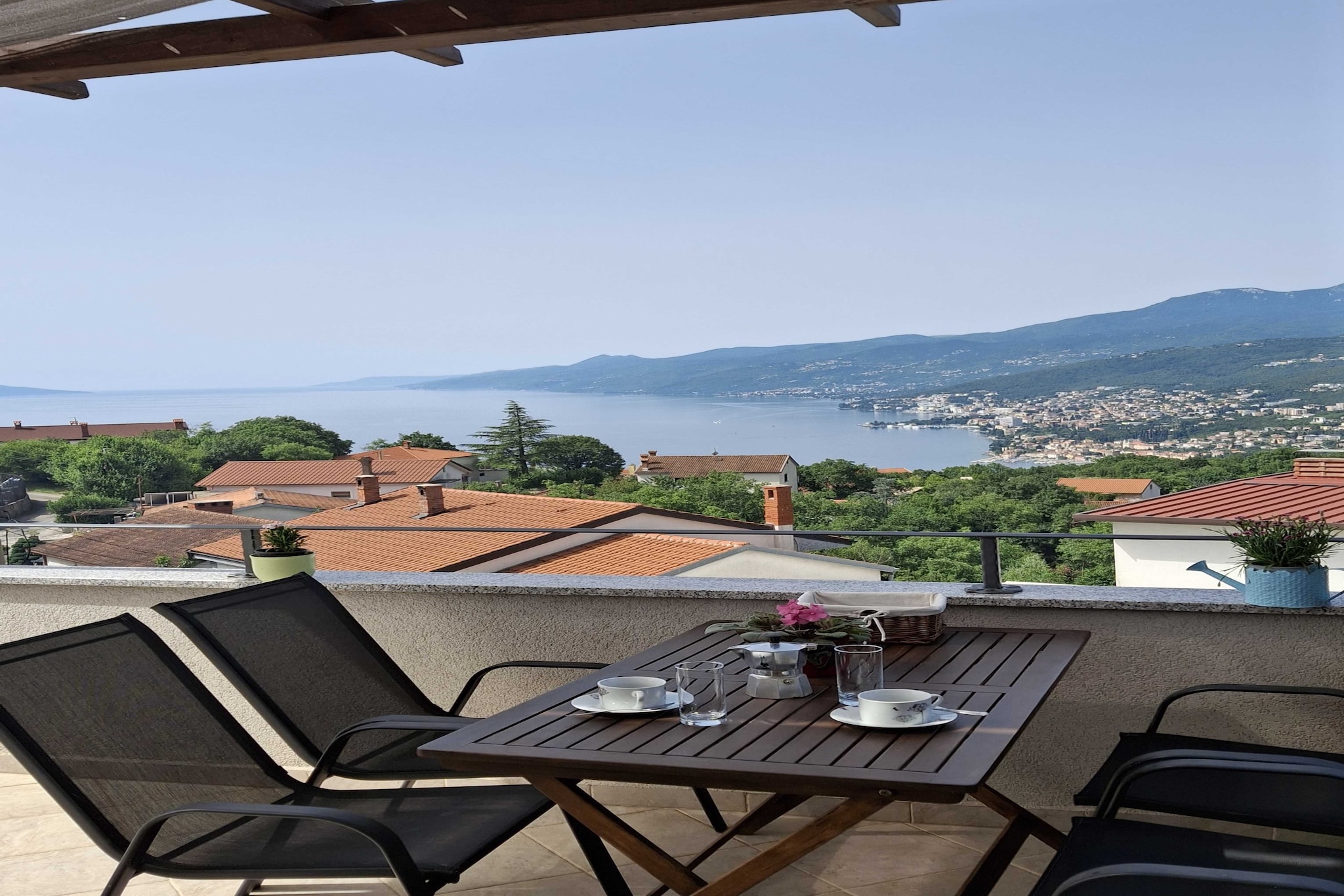 Apartments Bella Vista - One Bedroom Apartment with Sea View (Sea)-Uitzicht