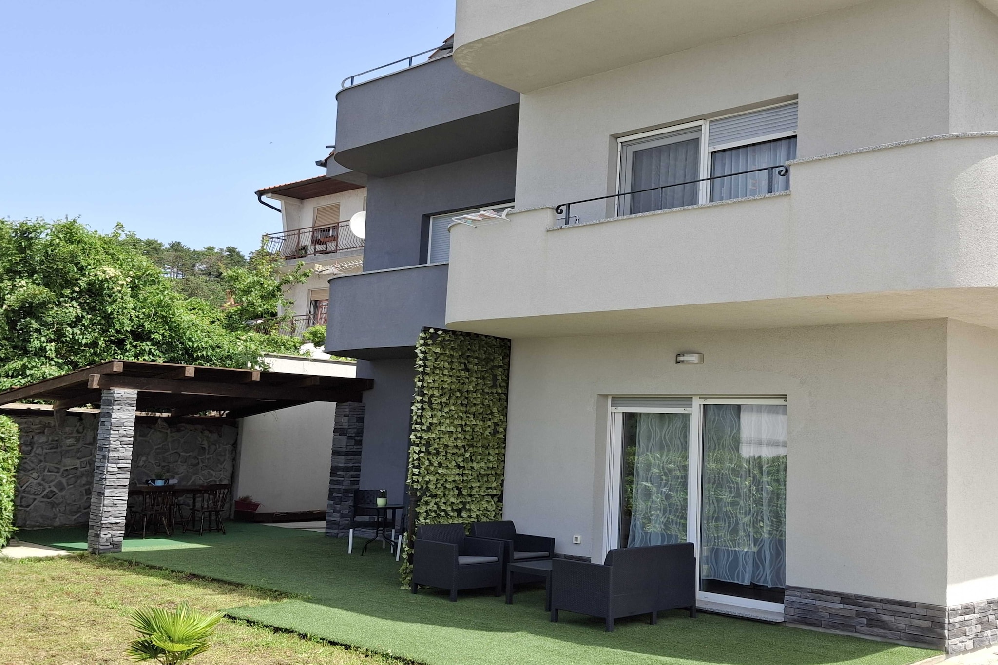 Apartments Bella Vista - Two Bedroom Apartment (Vir 2)-Buitenlucht