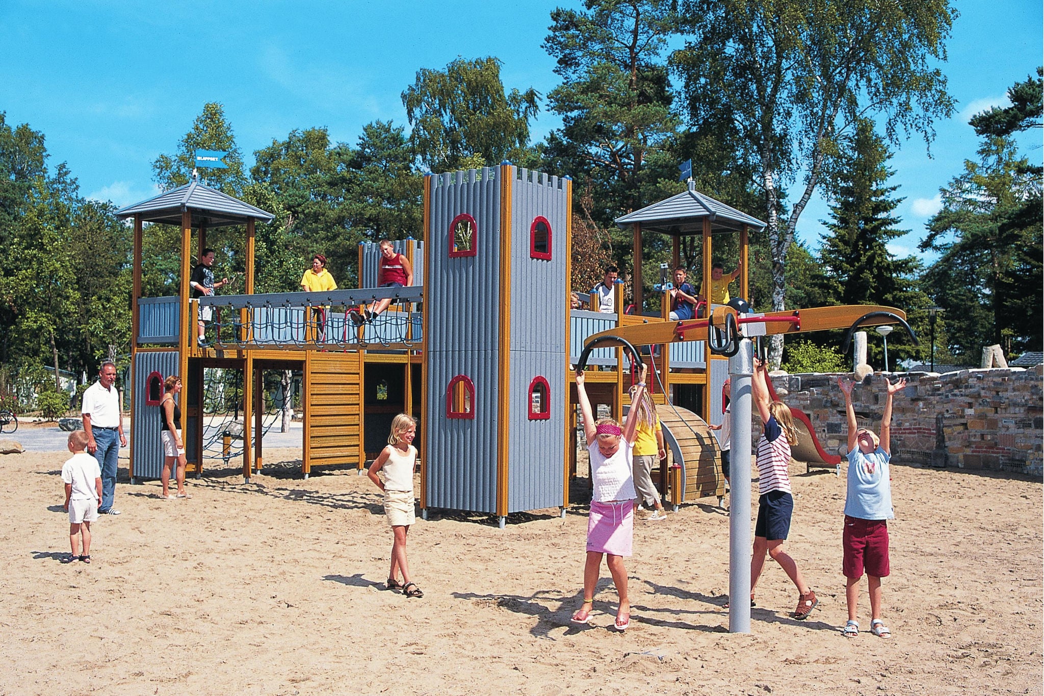 Gezellige bungalow met afwasmachine, op een vakantiepark op de Veluwe