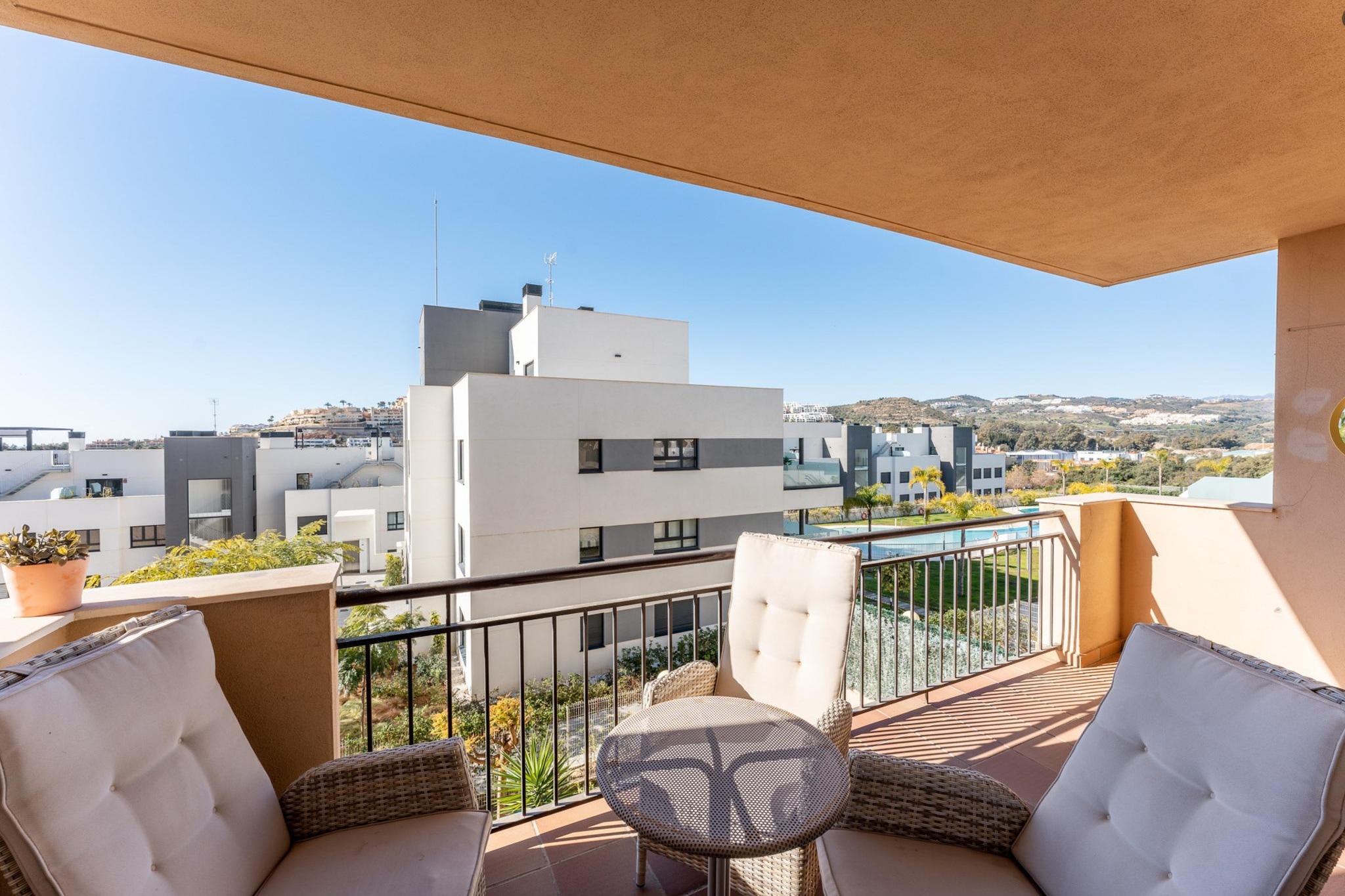 CT 215 - Cala Blanca - Mijas Costa-Terrasse/Balkon
