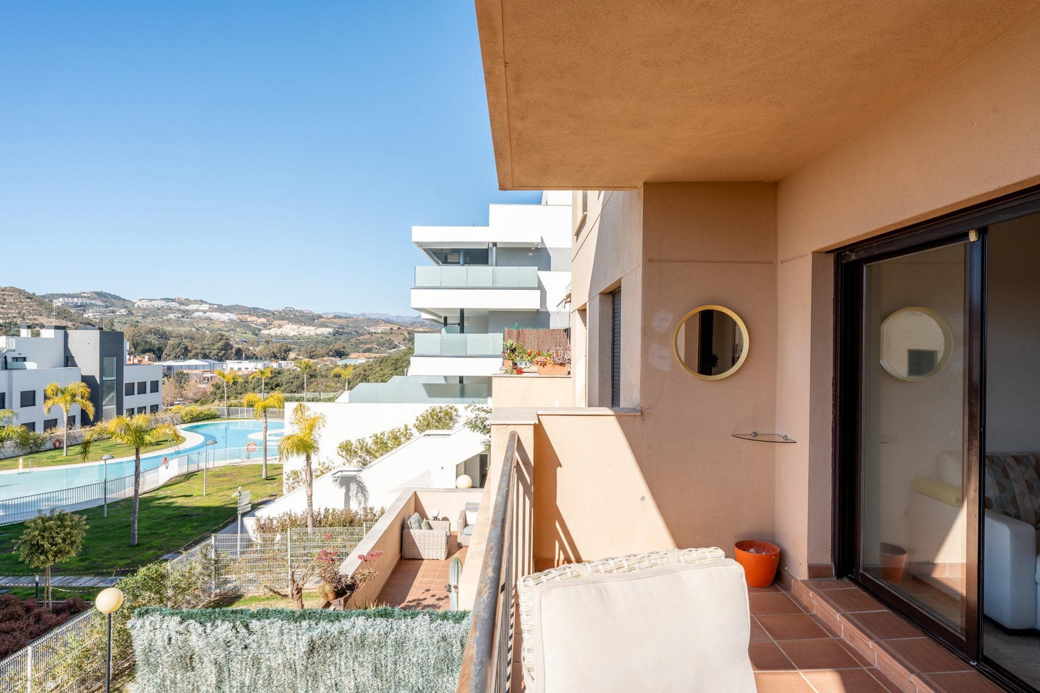 CT 215 - Cala Blanca - Mijas Costa-Terrasse/Balkon