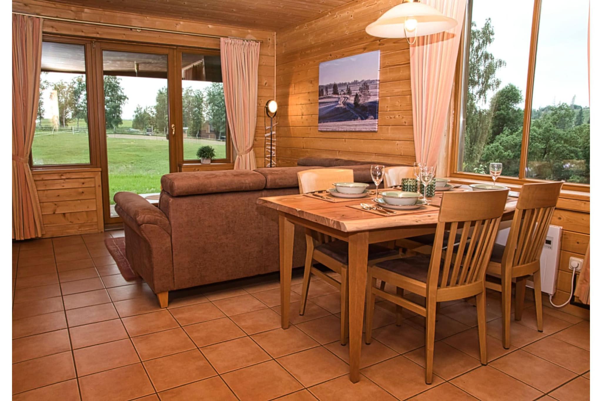 Ferienhaus in Hasselfelde - Haus 601 Auerhahn-Eetkamer