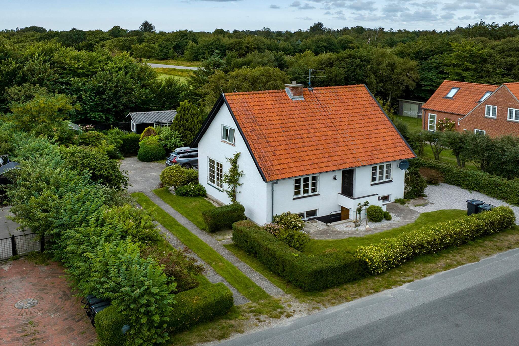 Modern home in Bindslev - View