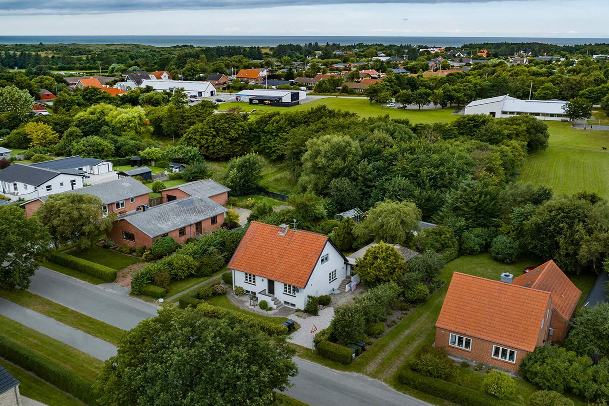Modern home in Bindslev - View