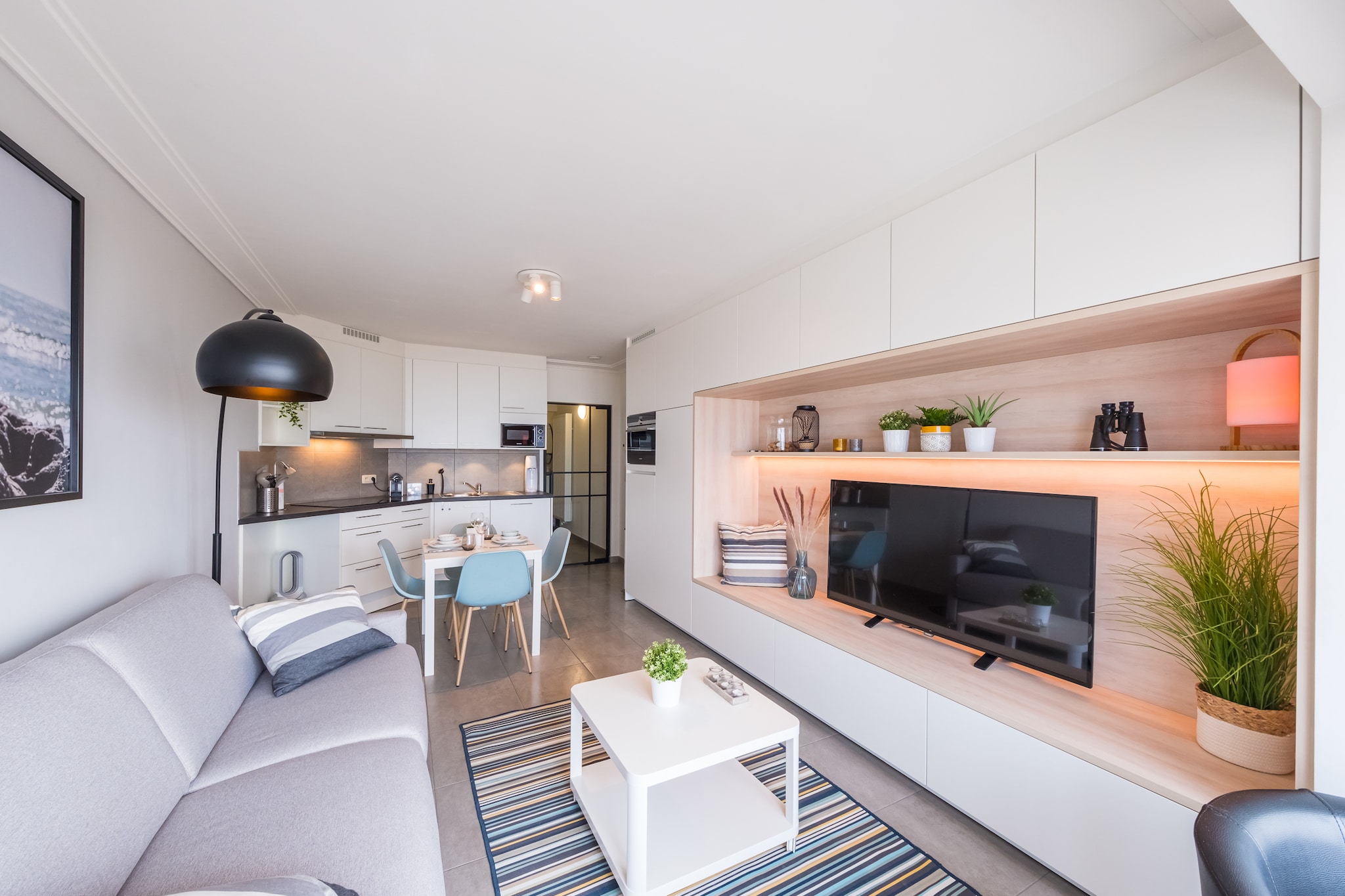 Studio on the 3rd floor with phenomenal sea view