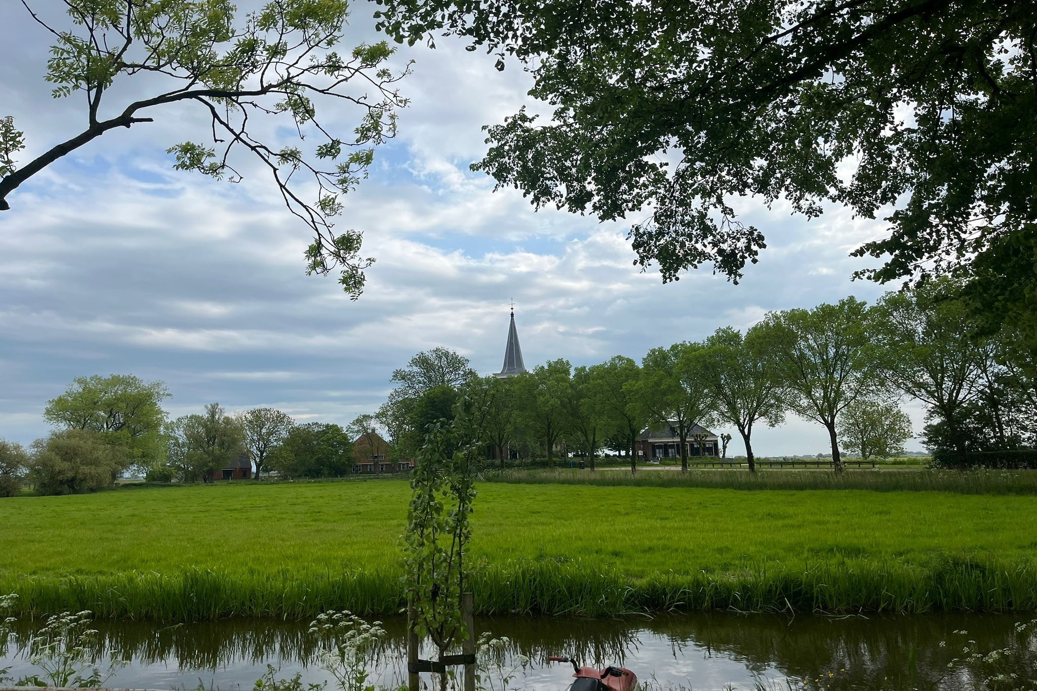 Friese Villa 2 in Leons-Uitzicht zomer