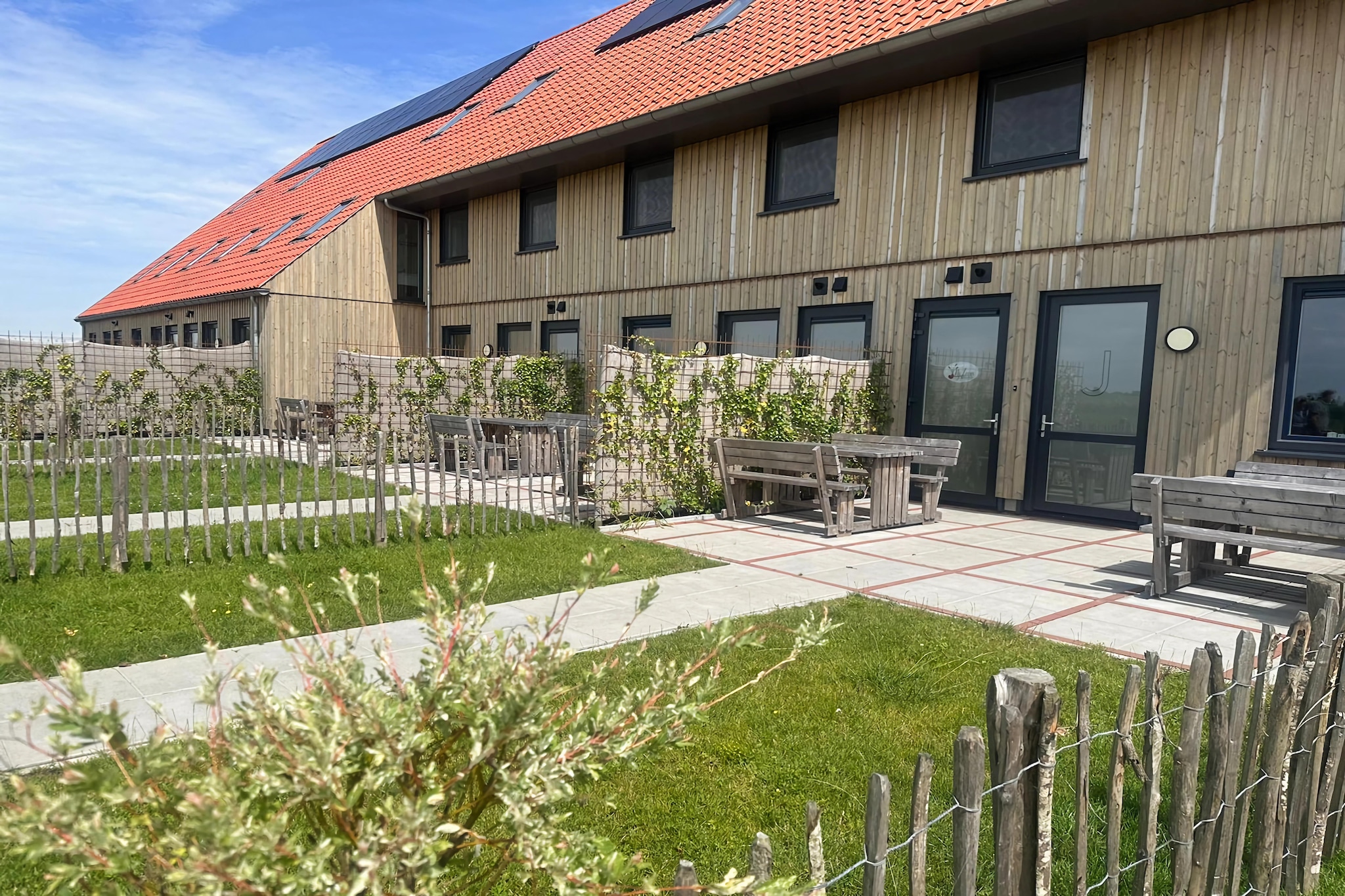 Friese Villa 6 in Leons-Buitenkant zomer