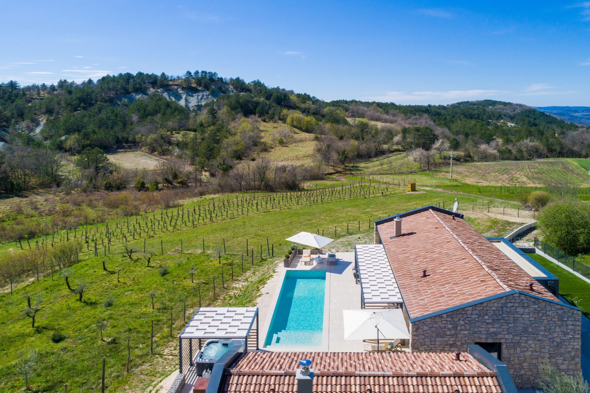 Villa Noeli - Two Bedroom Villa with Terrace and Swimming Pool-Uitzicht