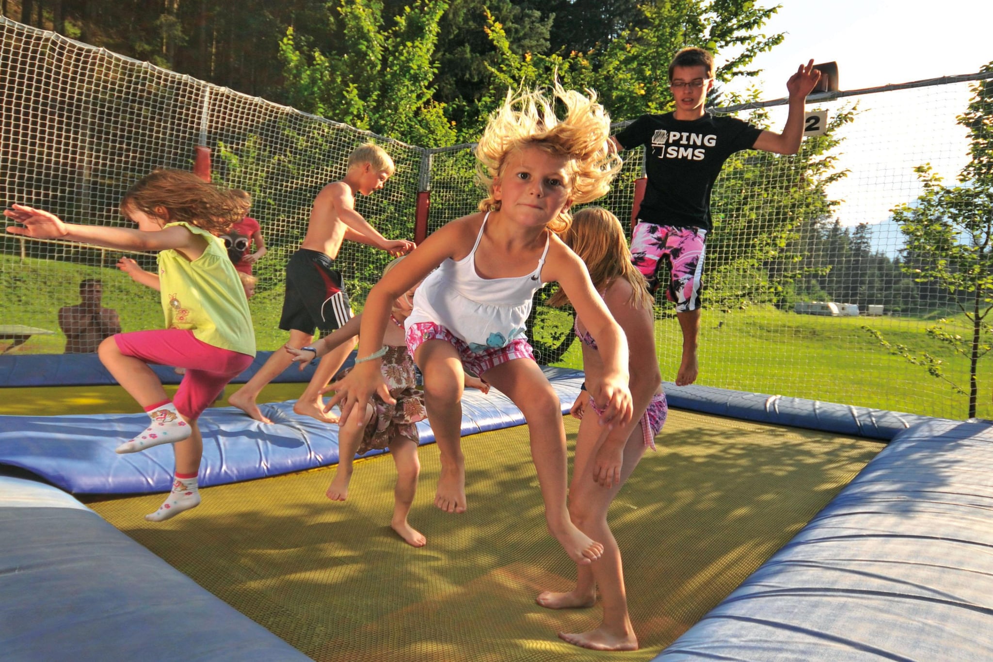 Camping Seeblick Toni - 4 Personen - Gardens in summer