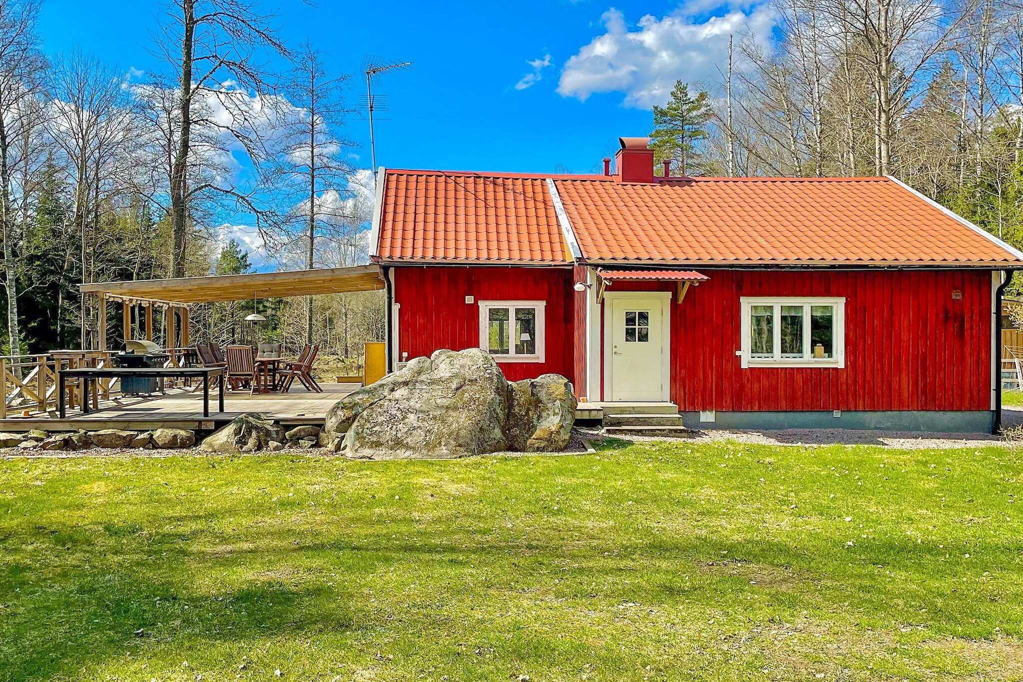 5 persoons vakantie huis in Mörlunda - Buitenlucht