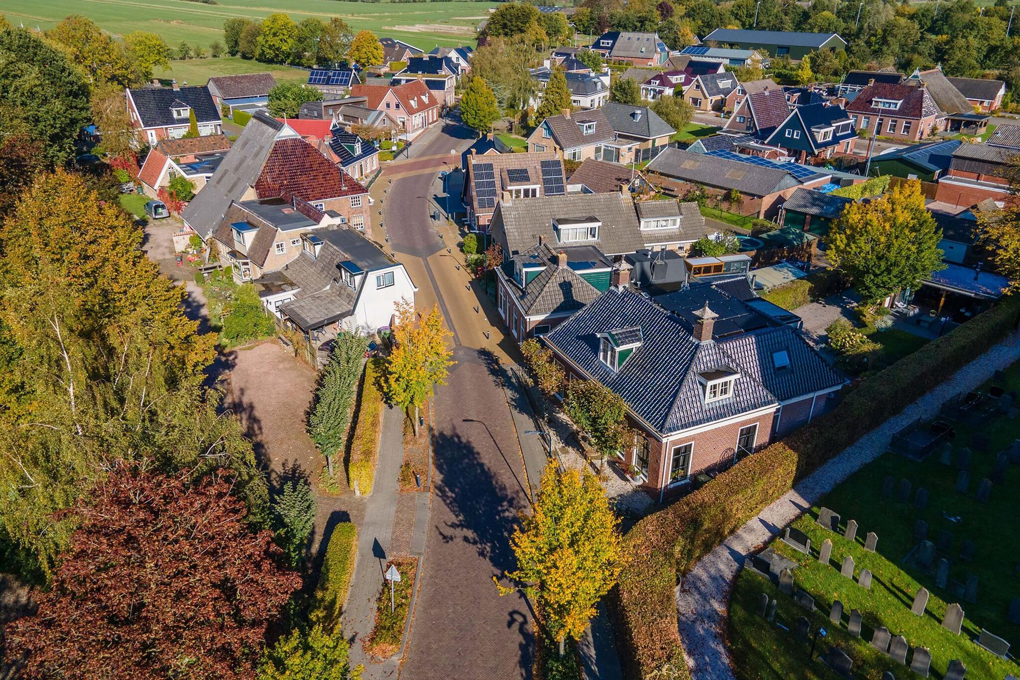 Charakteristisches Haus mit Wellness in einem authentischen friesischen Dorf