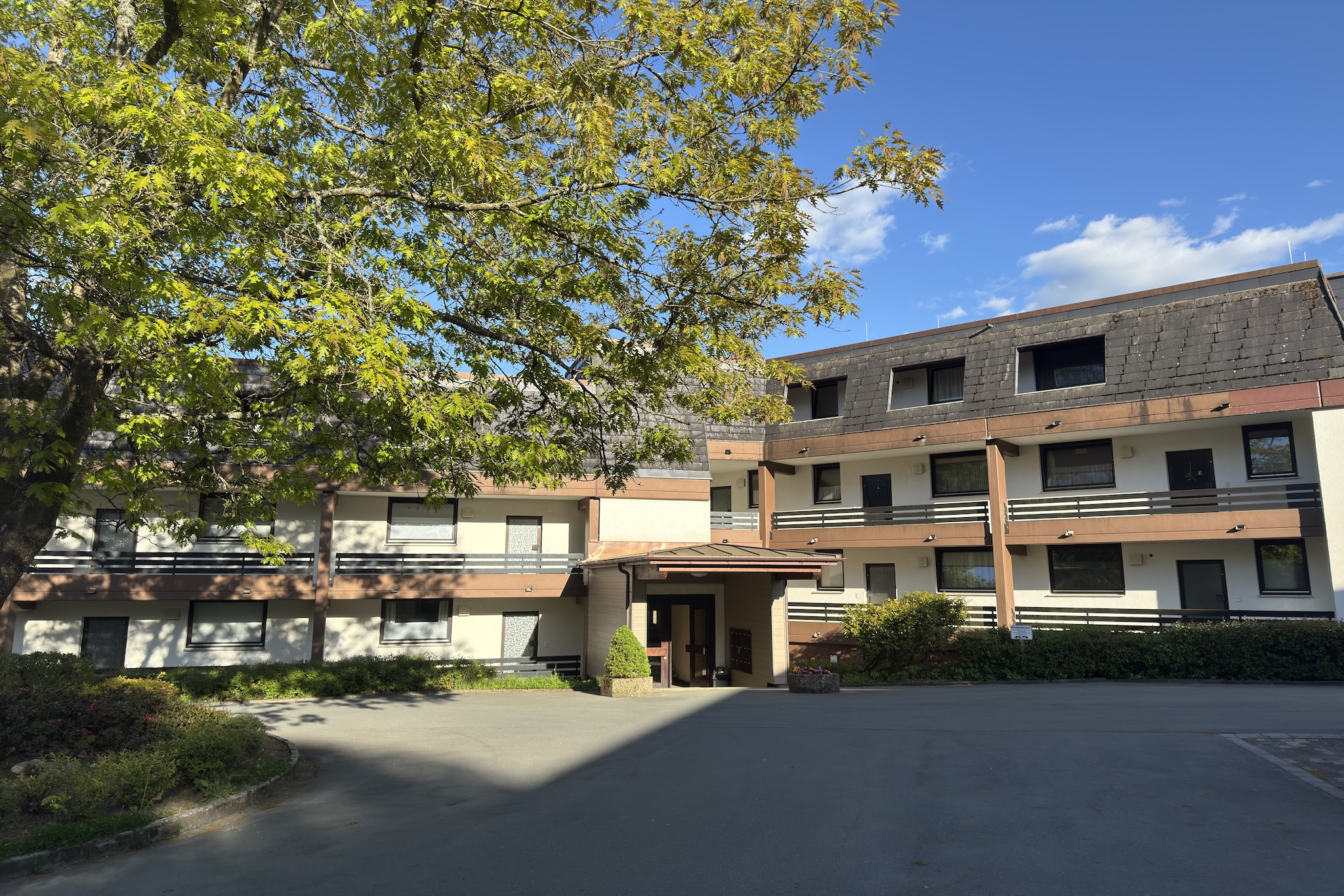 Apartment In der Büre B-Buitenkant zomer