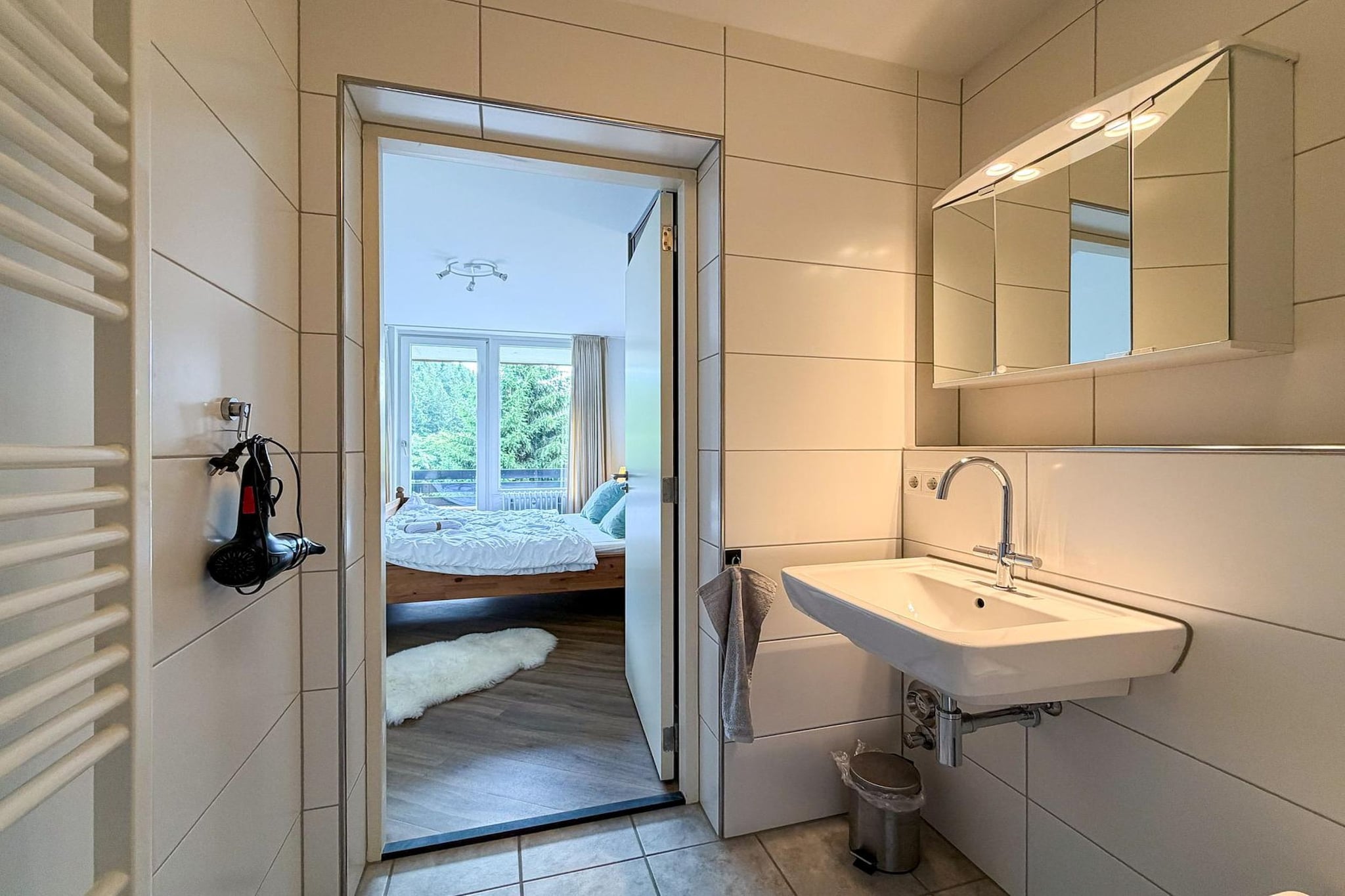 Apartment In der Büre B - Badkamer