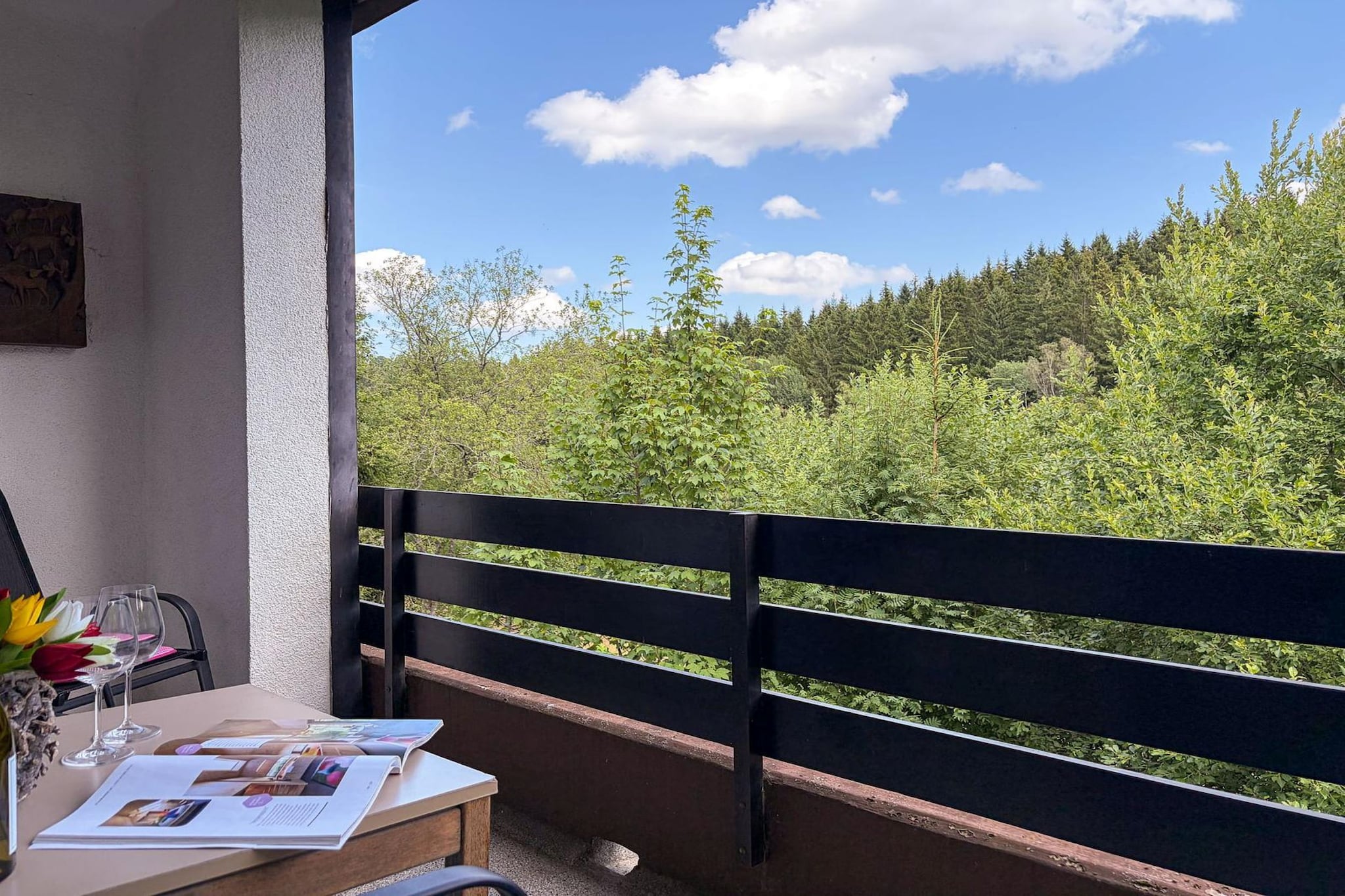 Apartment In der Büre B - Terrasbalkon