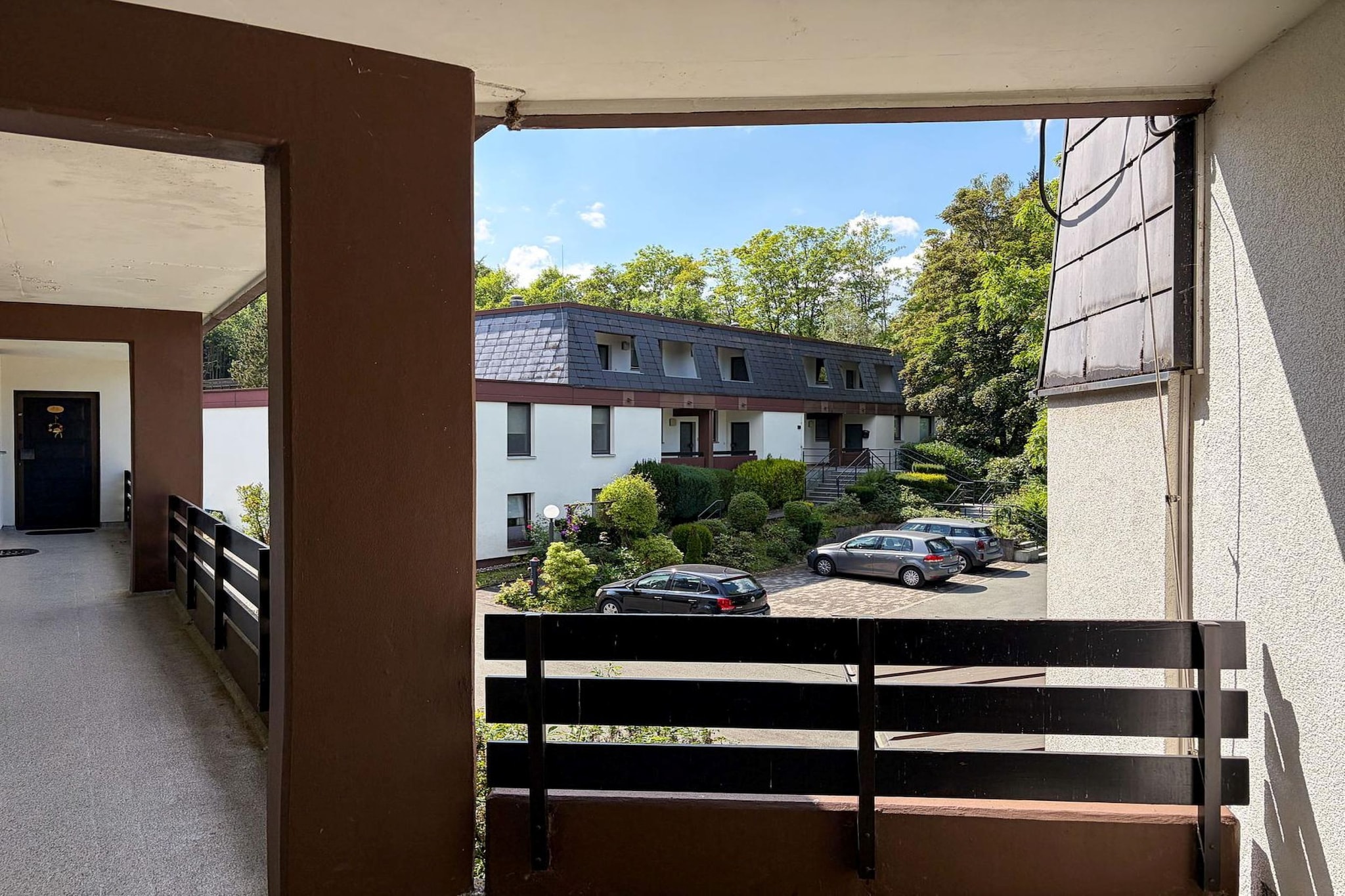 Apartment In der Büre B - Buitenkant zomer