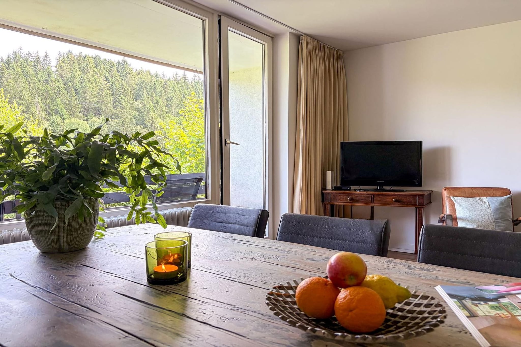 Apartment In der Büre B - Woonkamer
