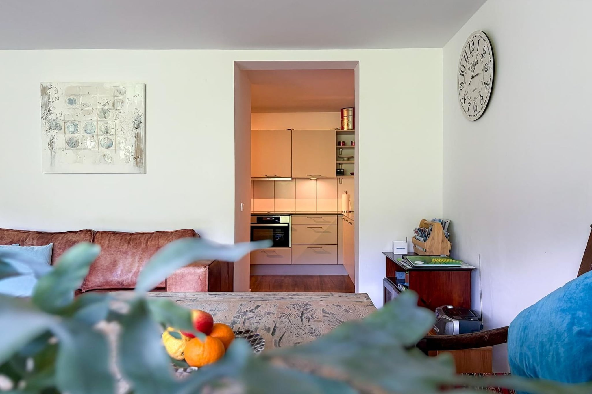 Apartment In der Büre B - Woonkamer