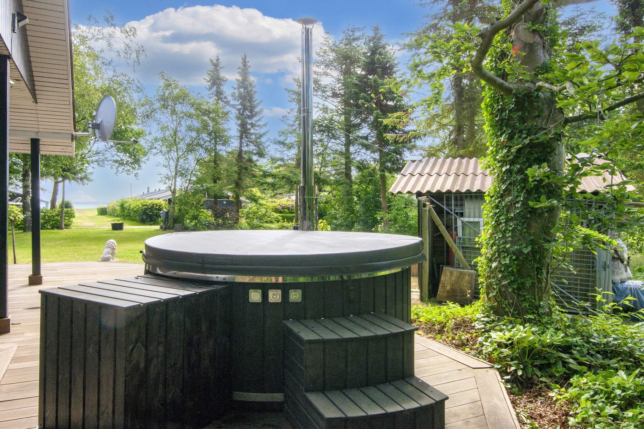 Maison de vacances pour 6 a Thyholm-By Traum - Vue sur l'eau