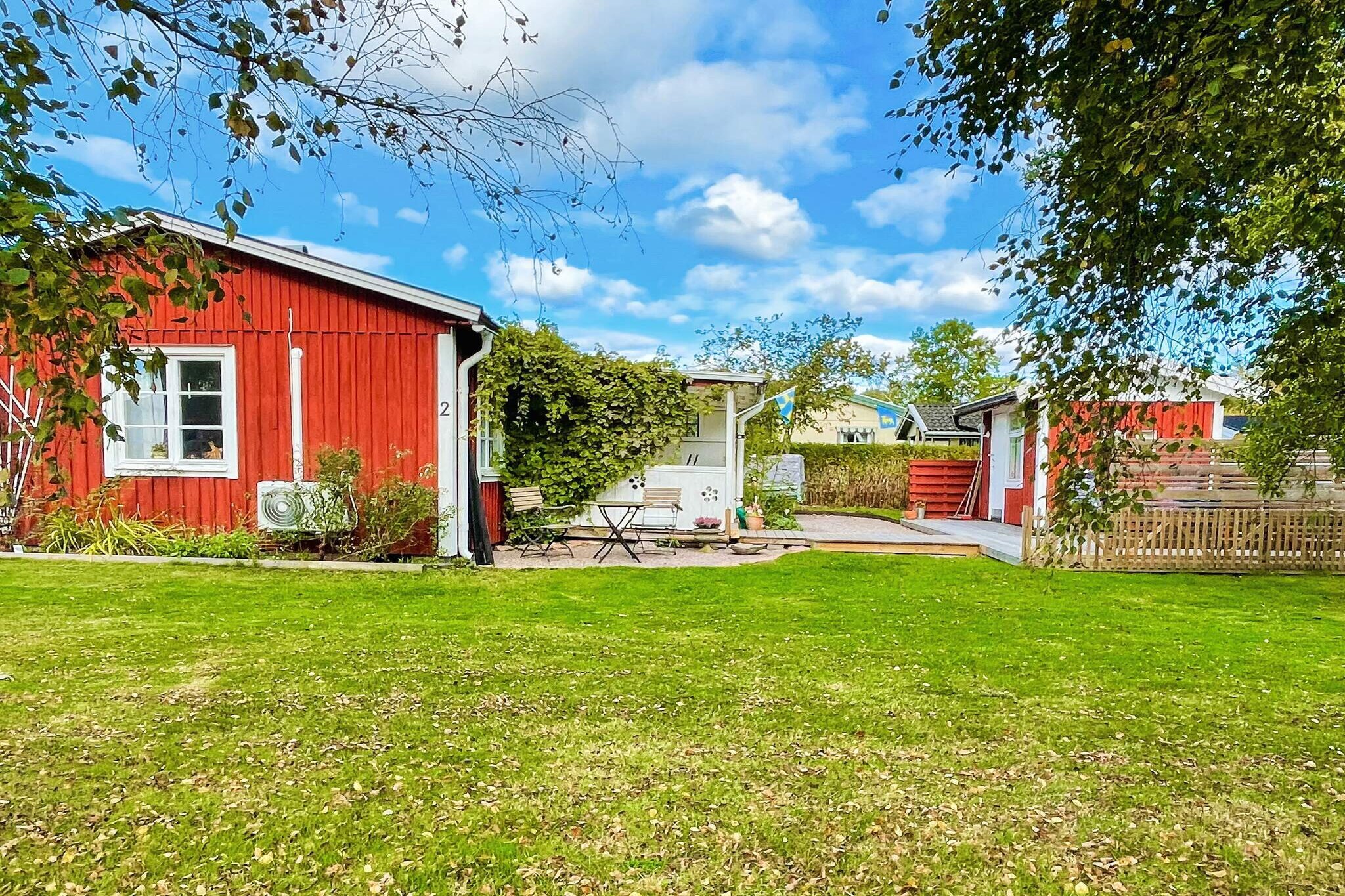 Ferienhaus in der Nähe des Strandes in Ahus - Im Freien