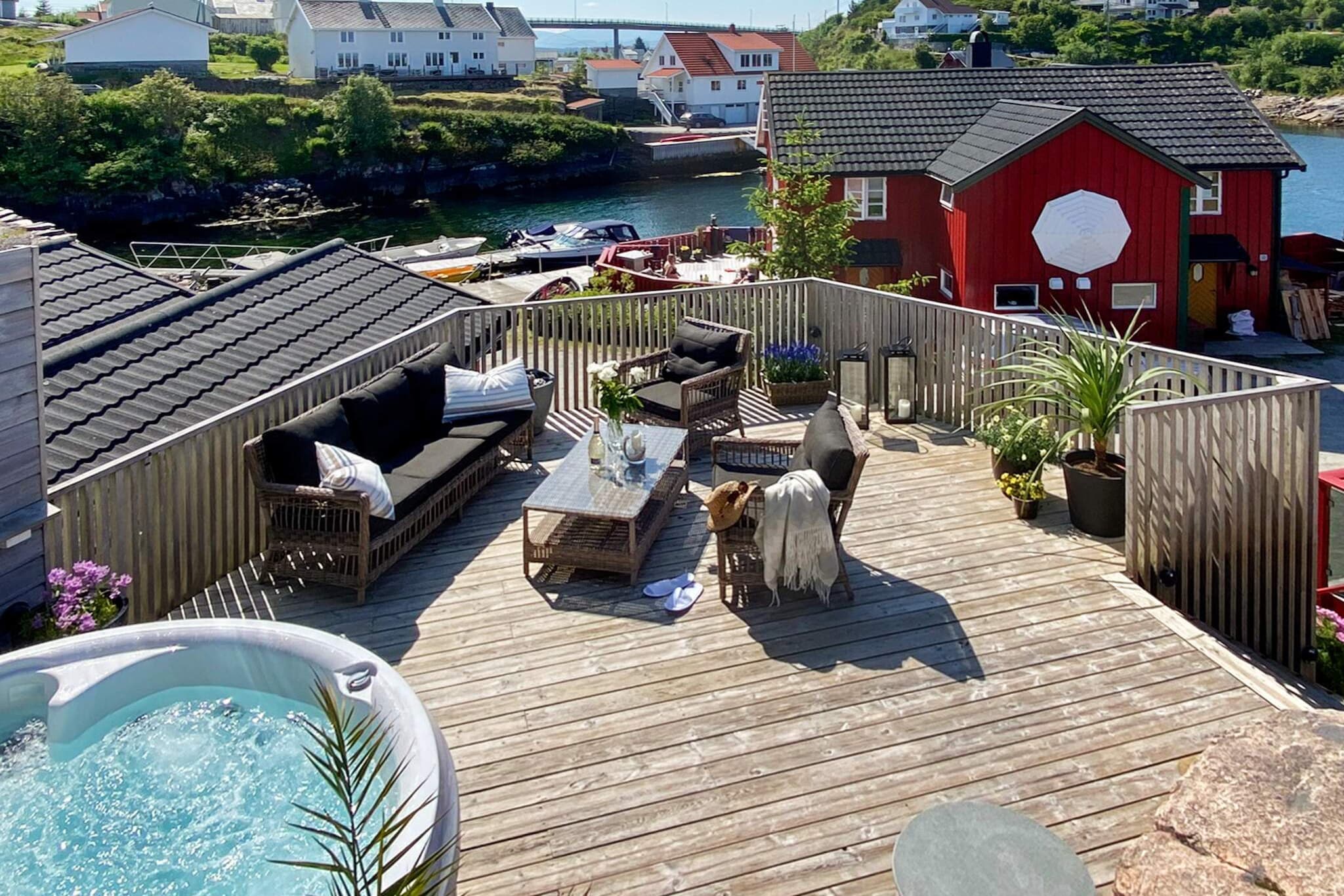 8 Personen Ferienhaus in averøy-By Traum - Wellnessbereich