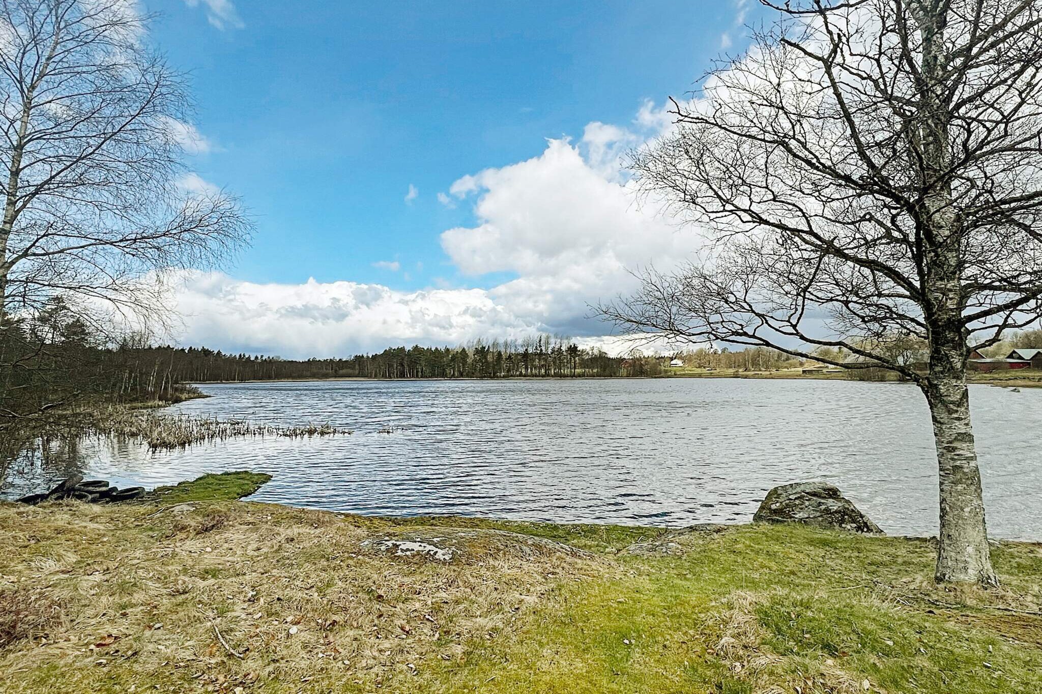 Internet Access DSL, Kitchen(wood cooker, cooker(electric), coffee machine, microwave, fridge-freezer, water from well), Living/bed room(fireplace), bedroom(single bed), bedroom(single bed), bedroom(double bed, cot), bathroom(washbasin, toilet), bathroom(shower), washing machine, heating(electric), parking