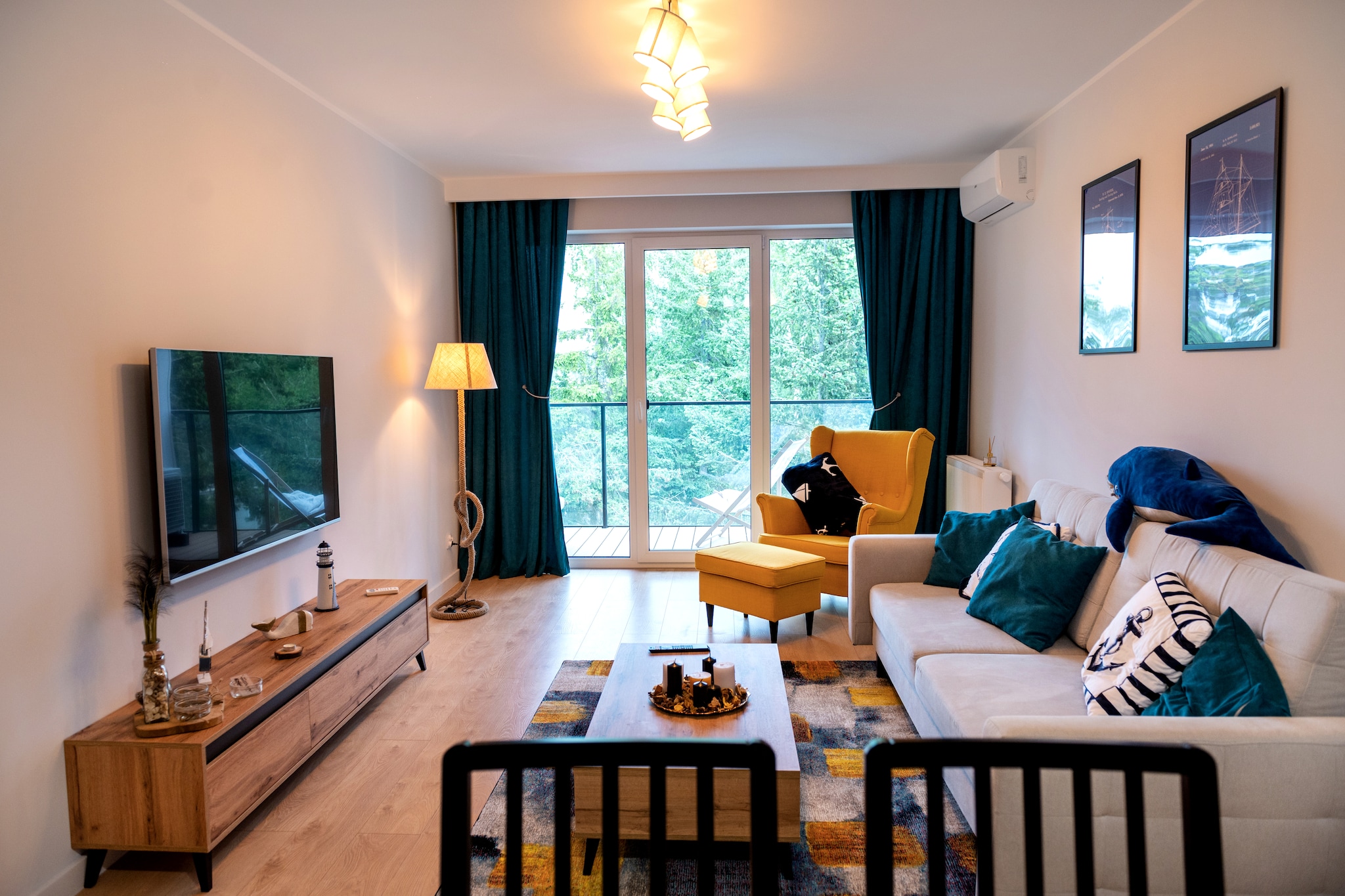 Comfortable apartment, pool, whirlpool, sauna