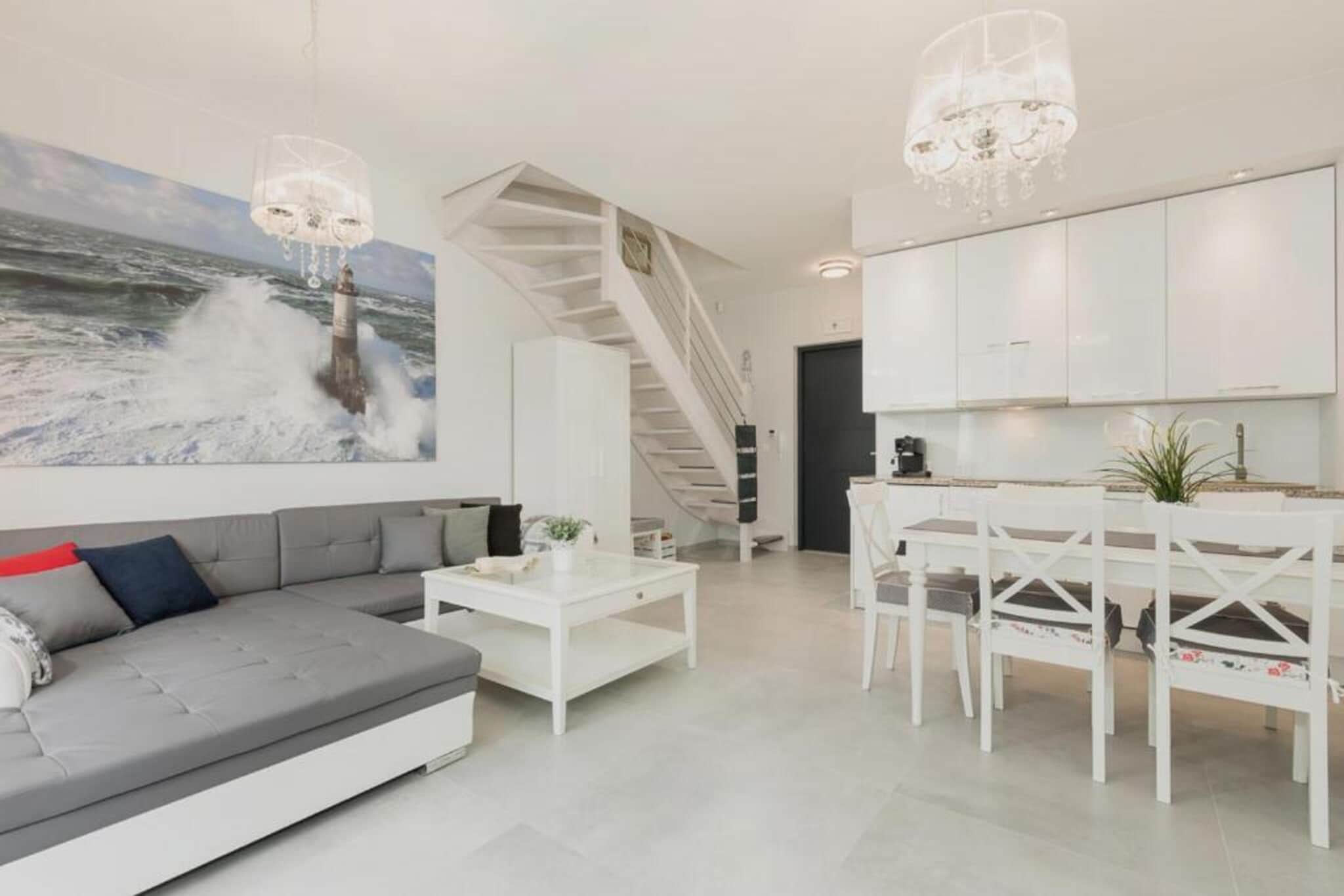 Domy szeregowe z dostępem do basenu Pobierowo-Woonkamer