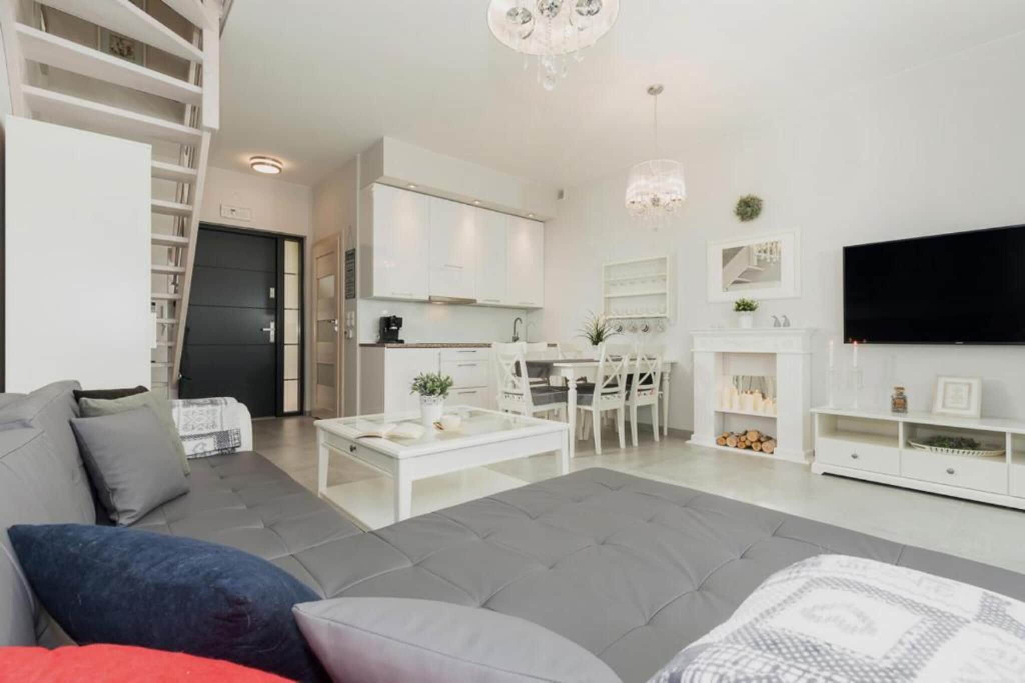 Domy szeregowe z dostępem do basenu Pobierowo-Woonkamer