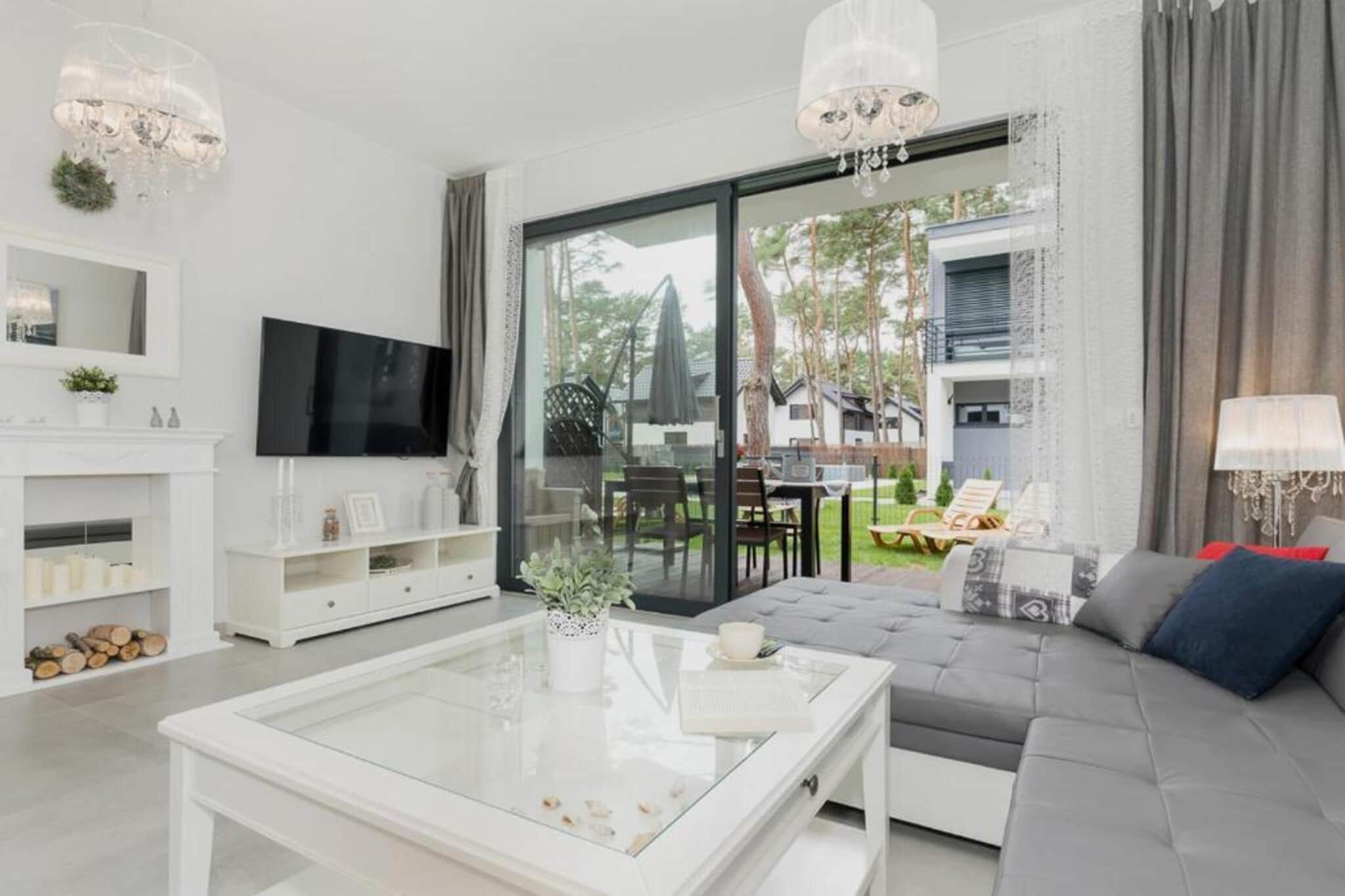 Domy szeregowe z dostępem do basenu Pobierowo-Woonkamer