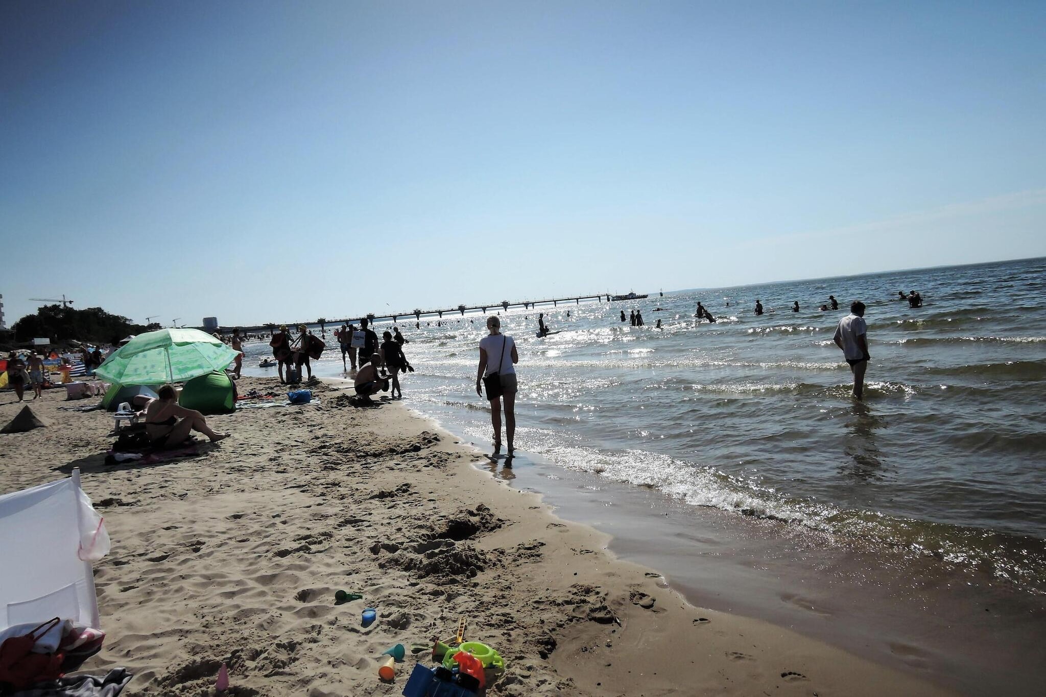 Budlejowy domek dla 4 osób w Kołczewie-Gebieden zomer 1km