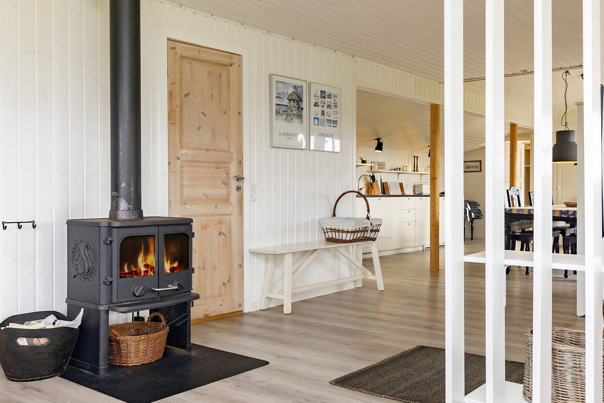 Maison de vacances pour 8 a Løkken-By Traum - Intérieur