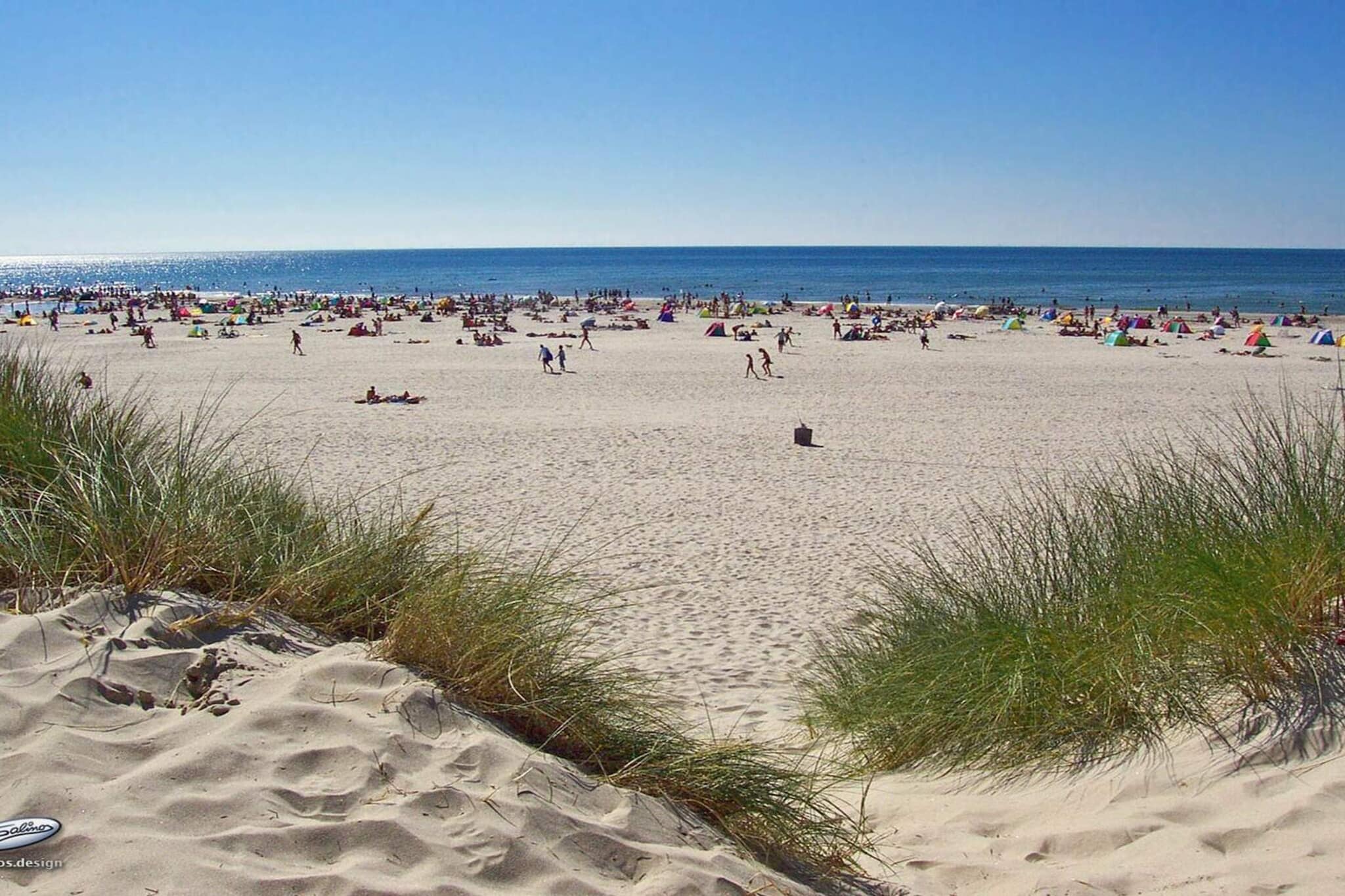 2 Personen Ferienhaus in Vejers Strand-By Traum - Wasserblick