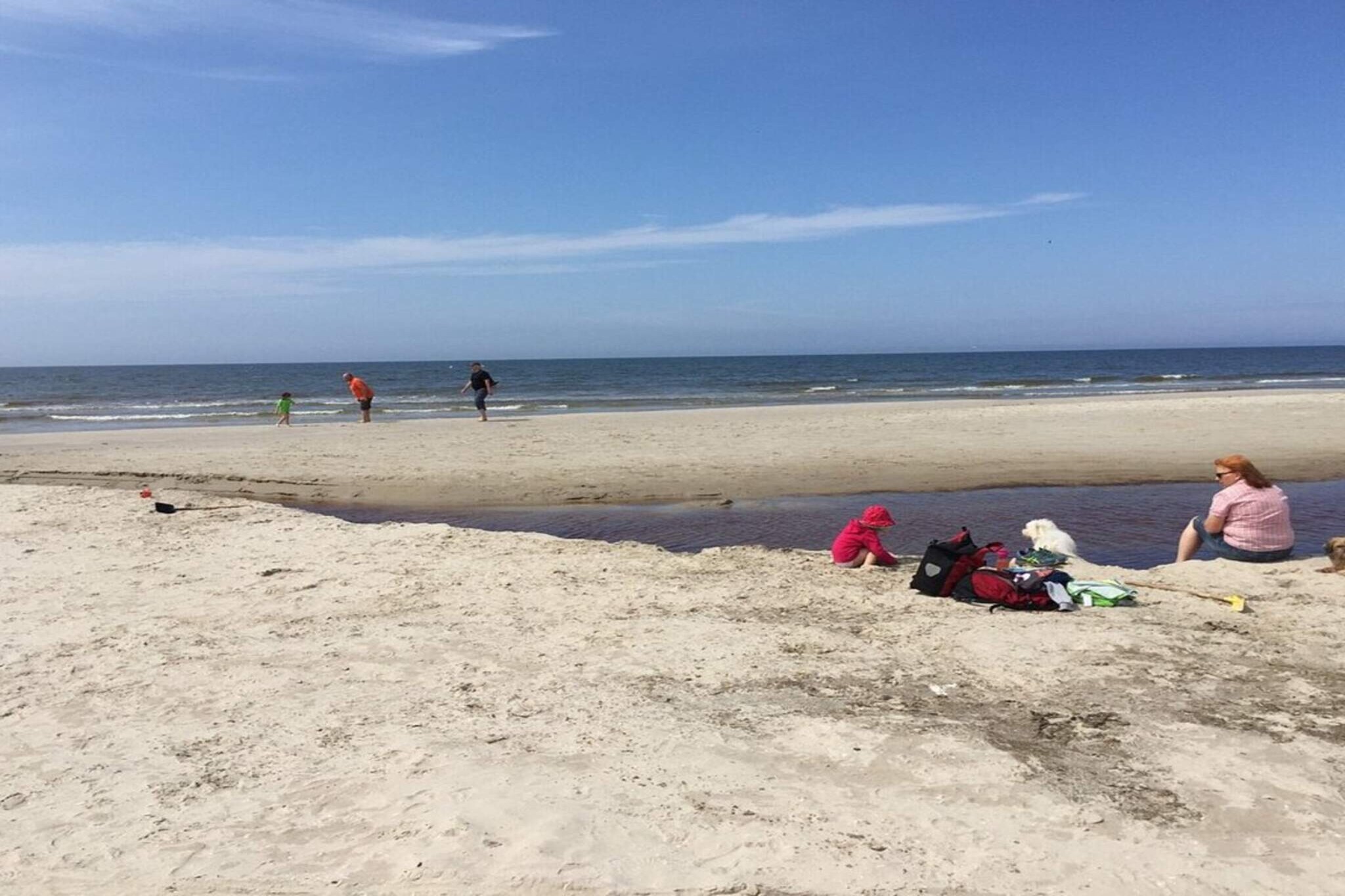 2 Personen Ferienhaus in Vejers Strand-By Traum - Wasserblick