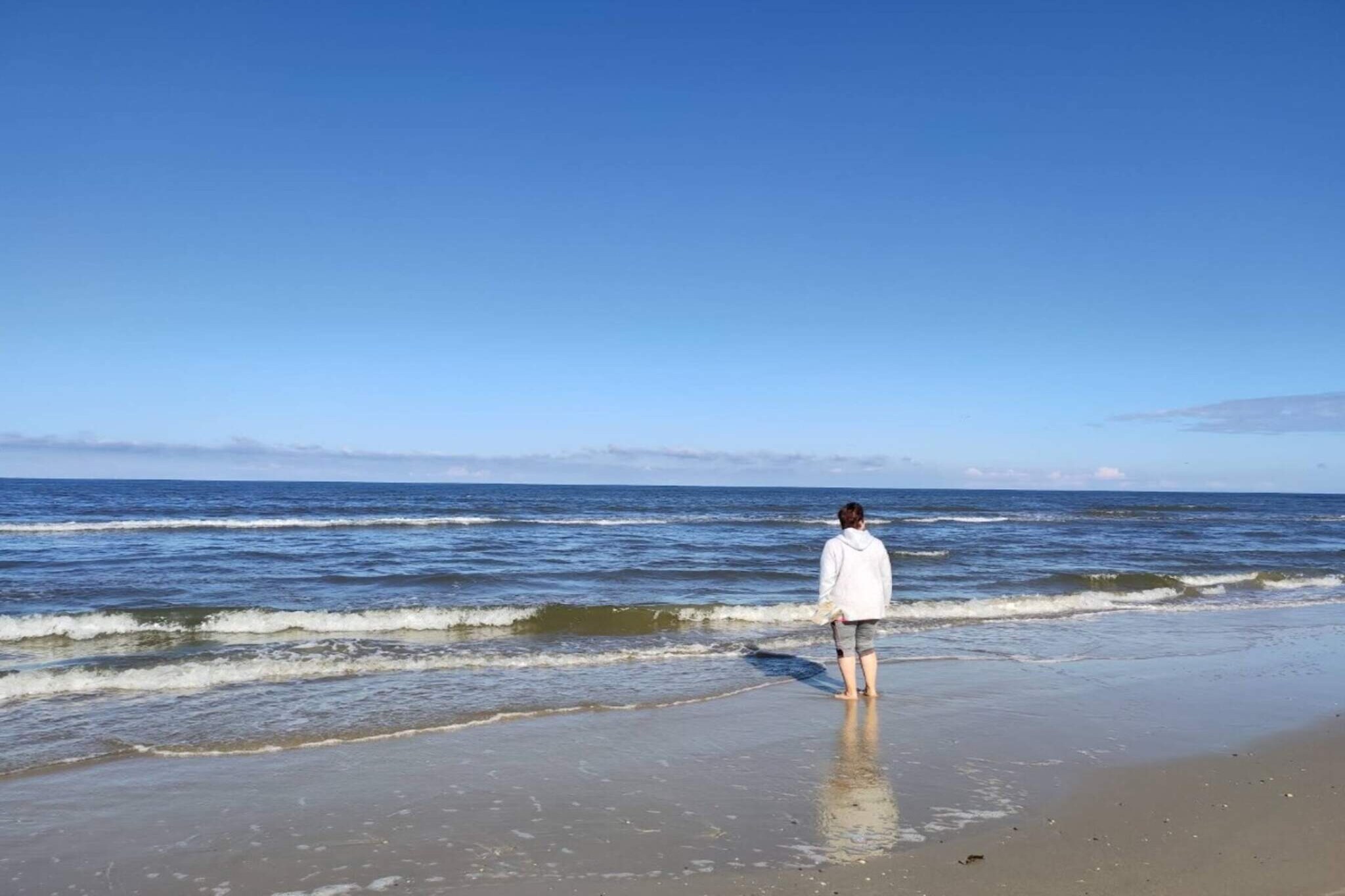 2 Personen Ferienhaus in Vejers Strand-By Traum - Wasserblick