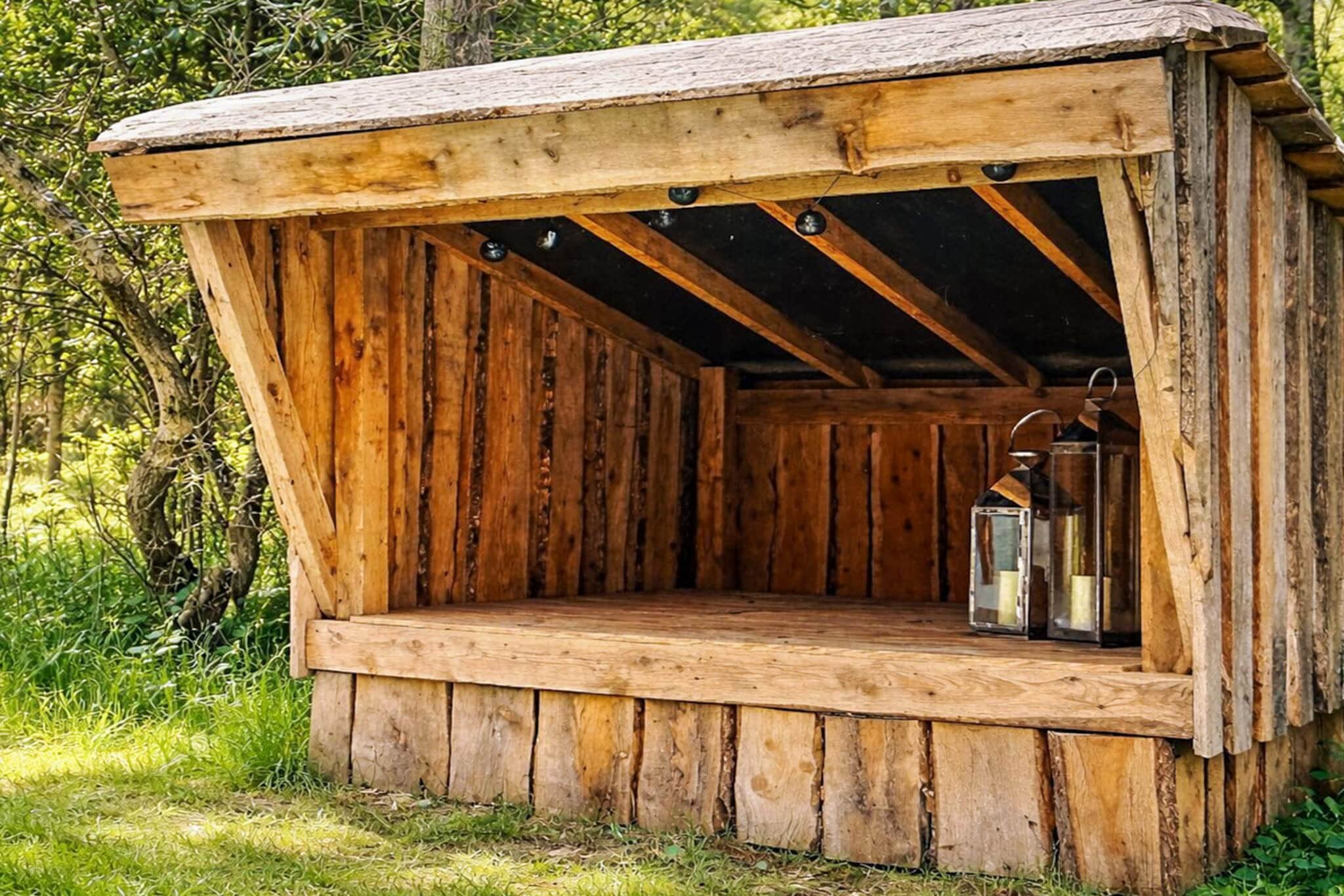Licht vakantiehuis met bubbelbad