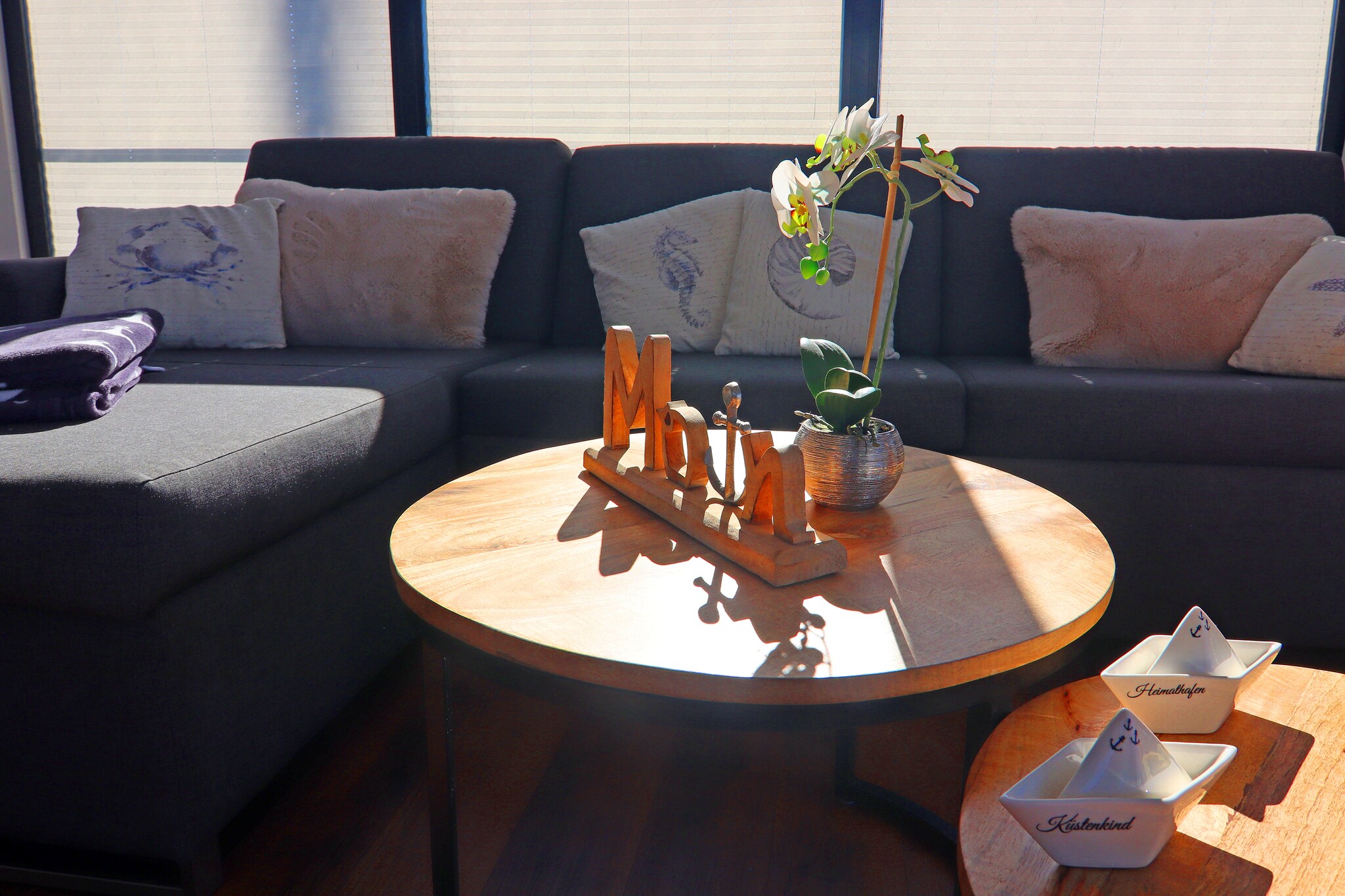 Hausboot Familiy & Friends LP 1 / 3 Personen-Woonkamer