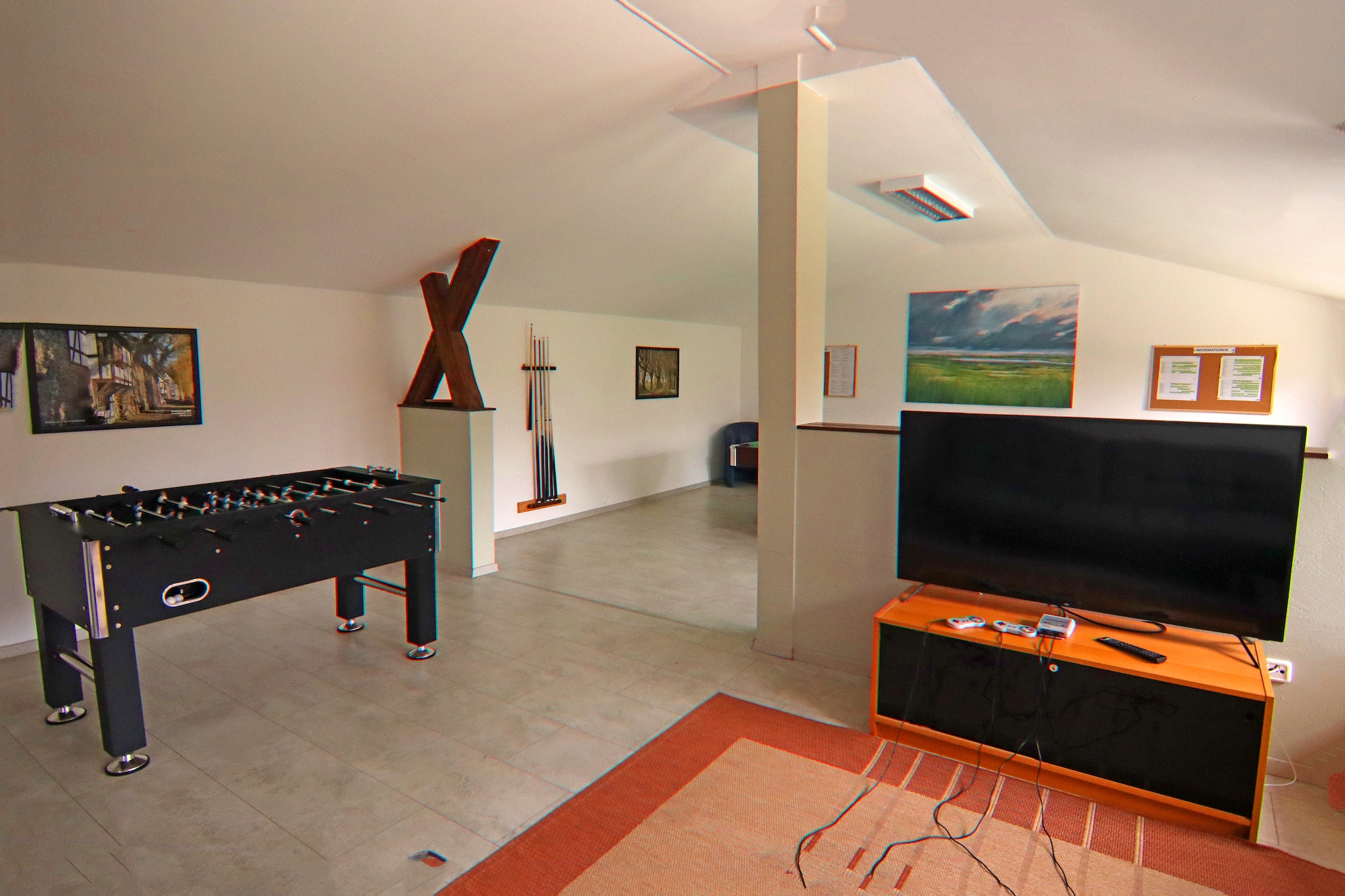 Ferienhaus Mohnblume-Freizeitraum