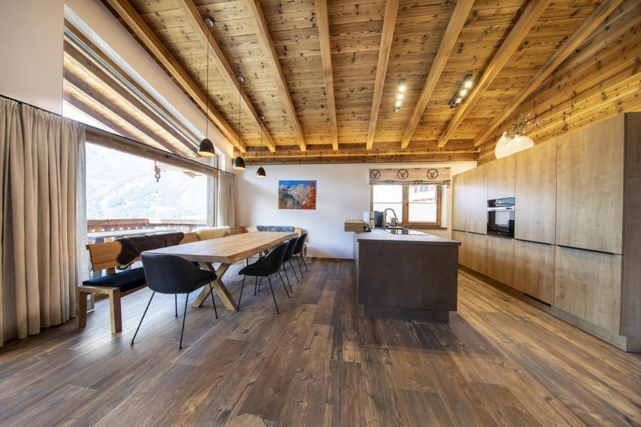 Nationalpark Chalet Ochsenbug-Dining room
