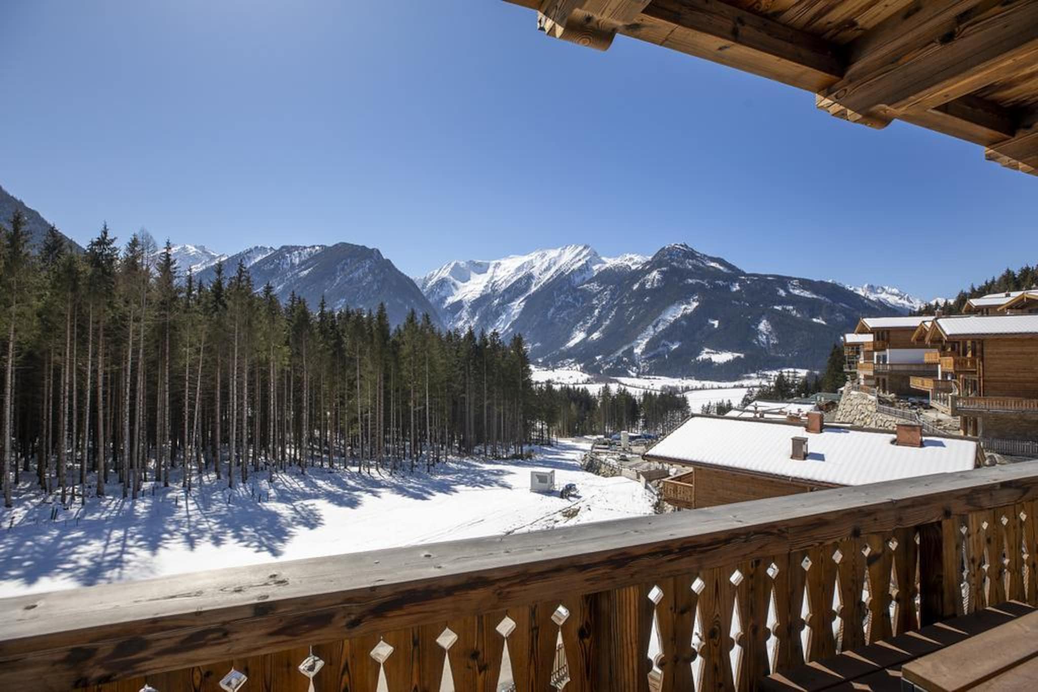 Nationalpark Chalet Ochsenbug-View winter