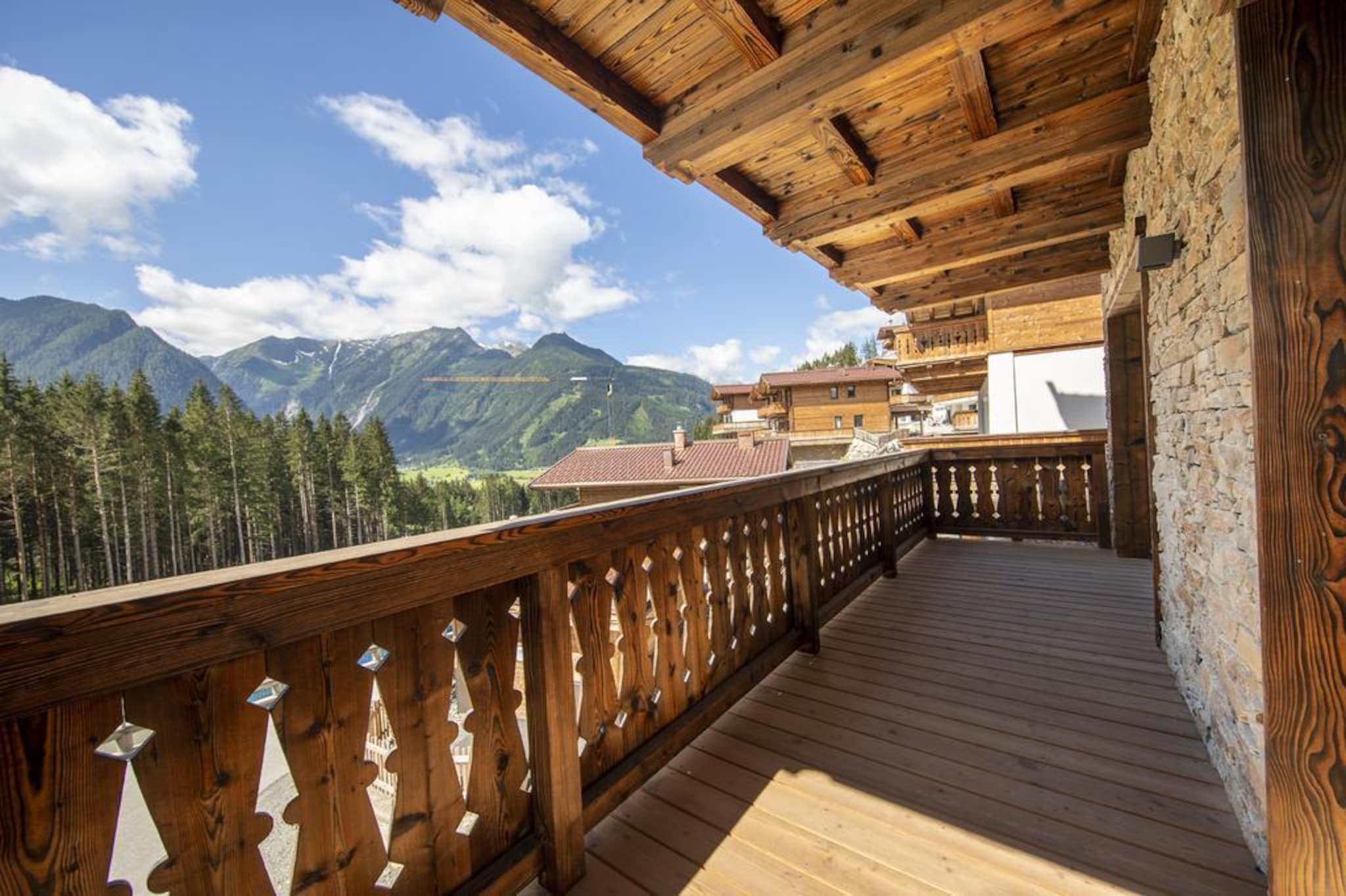 Nationalpark Chalet Ochsenbug-View summer